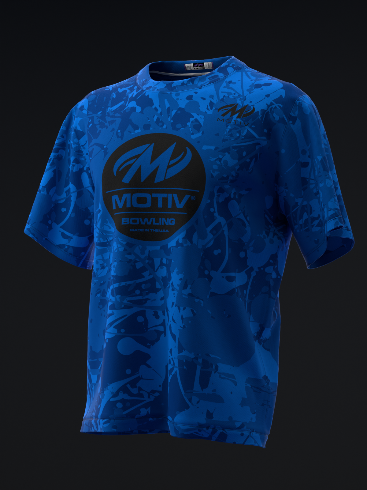 MOTIV - BLUE TANK - BOWLING JERSEY