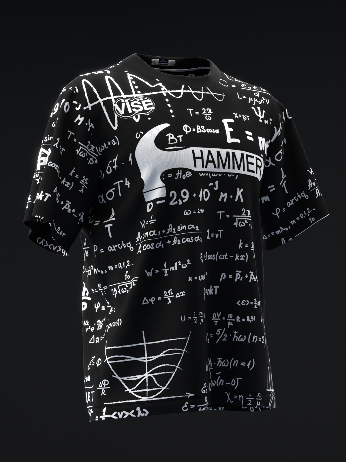 ALEXIS RUNK 2025 - PHYSICS EQUATIONS - BOWLING JERSEY