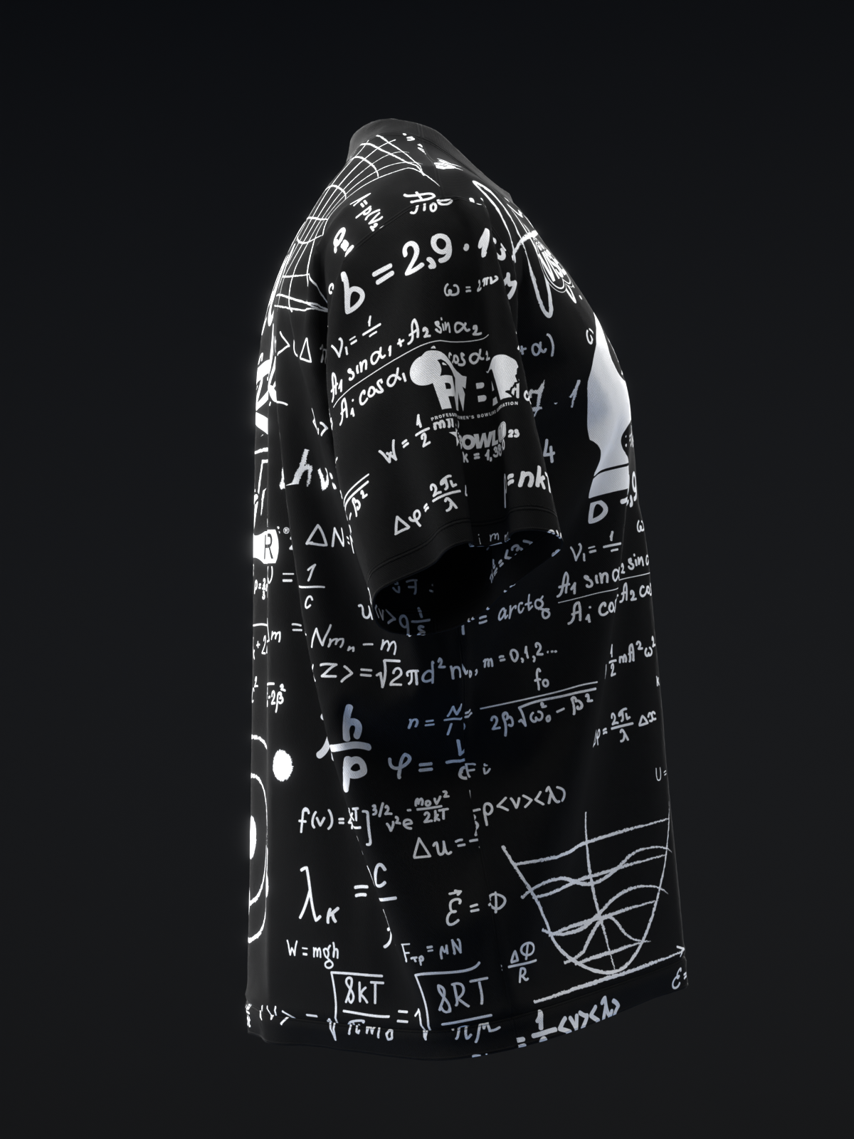 ALEXIS RUNK 2025 - PHYSICS EQUATIONS - BOWLING JERSEY