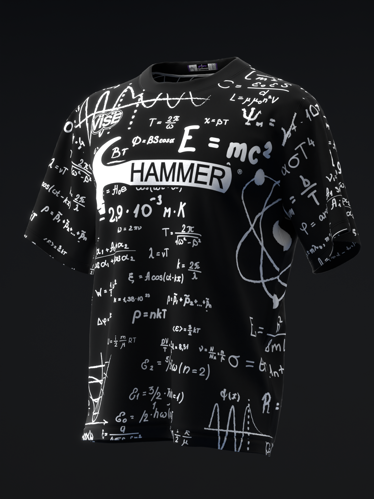 ALEXIS RUNK 2025 - PHYSICS EQUATIONS - BOWLING JERSEY