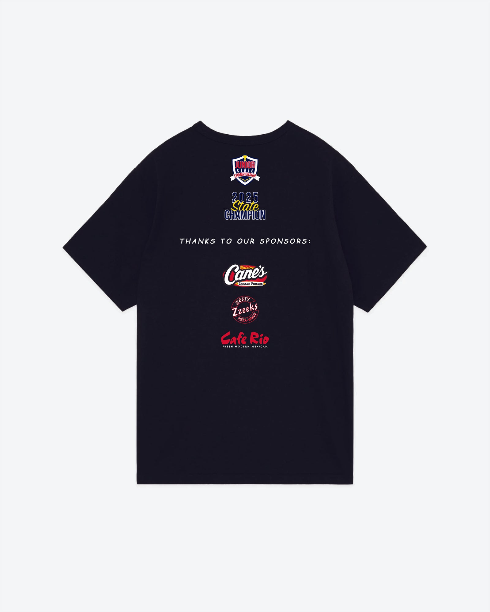 CHANDLER HS - CHEERLEADING BLACK TEE