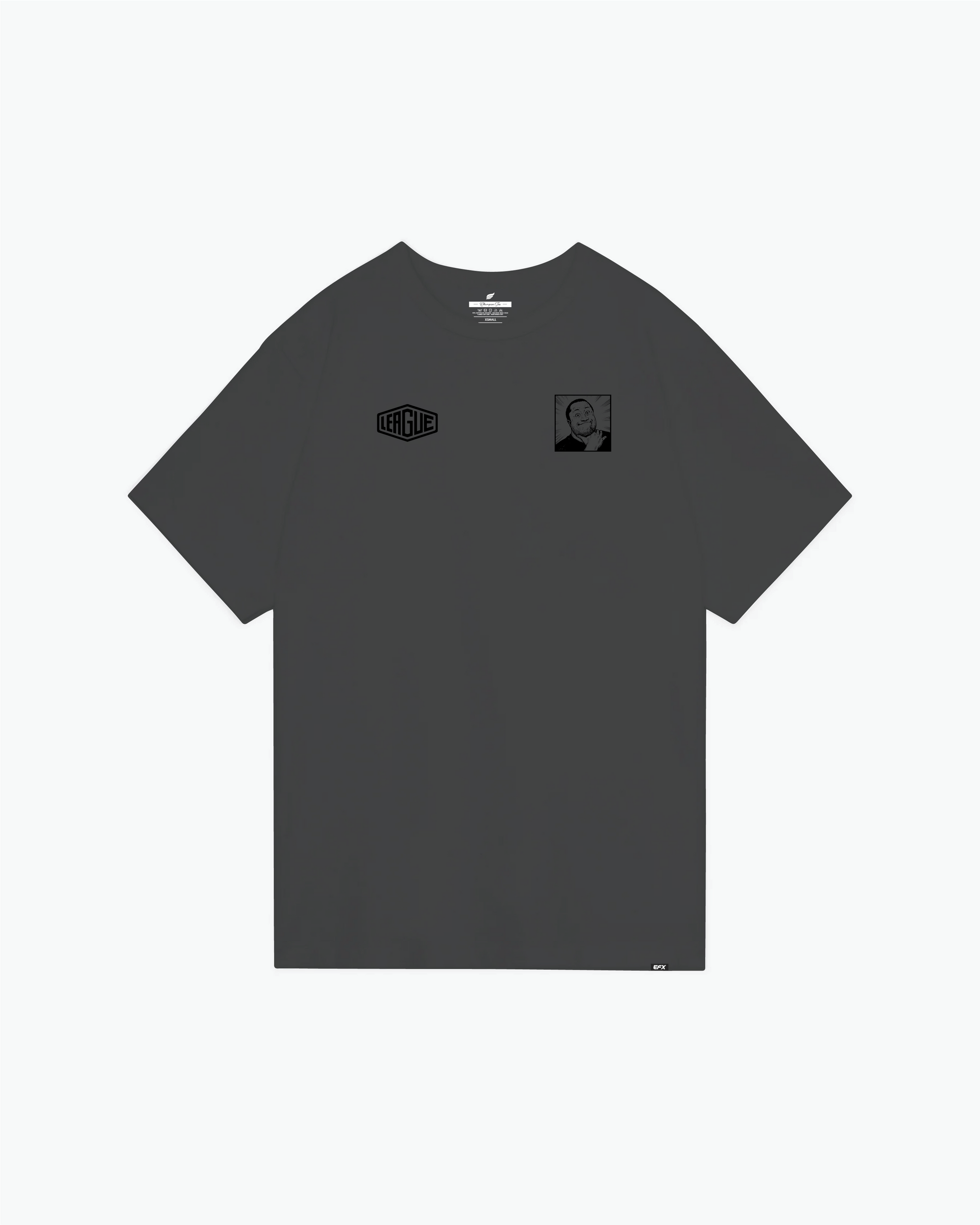 LANCE-ISM Dark Gray Champion Tee | EFX Bowling