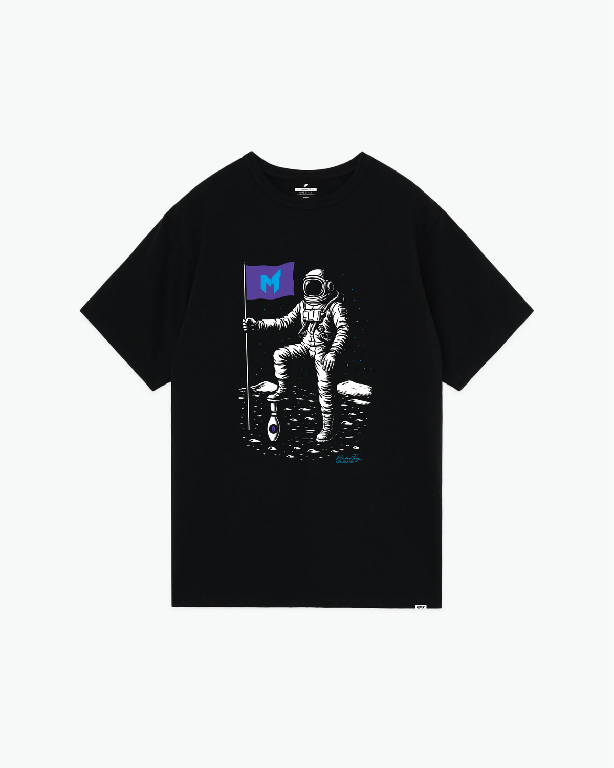 SPACE 9 - FIRST LANDING BLACK TEE