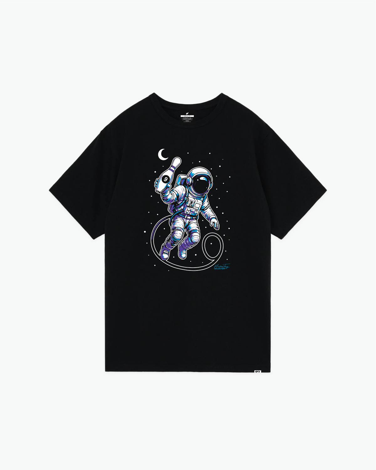 SPACE 9 - ASTRONAUT DREAMSCAPE BLACK TEE