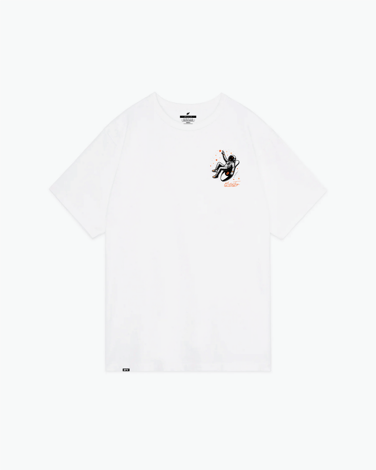 SPACE 9 - COSMIC FLOAT WHITE TEE