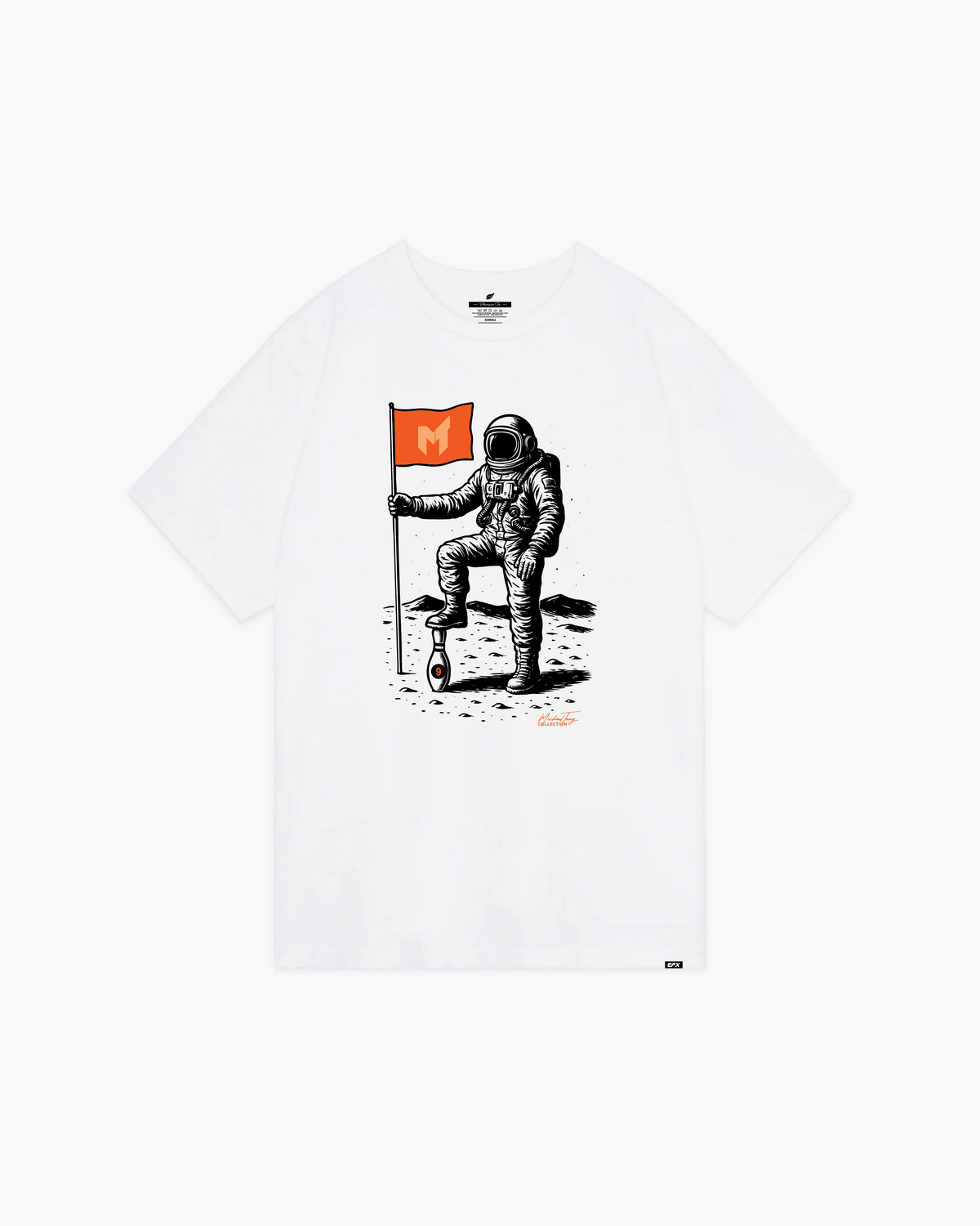 SPACE 9 - FIRST LANDING WHITE TEE