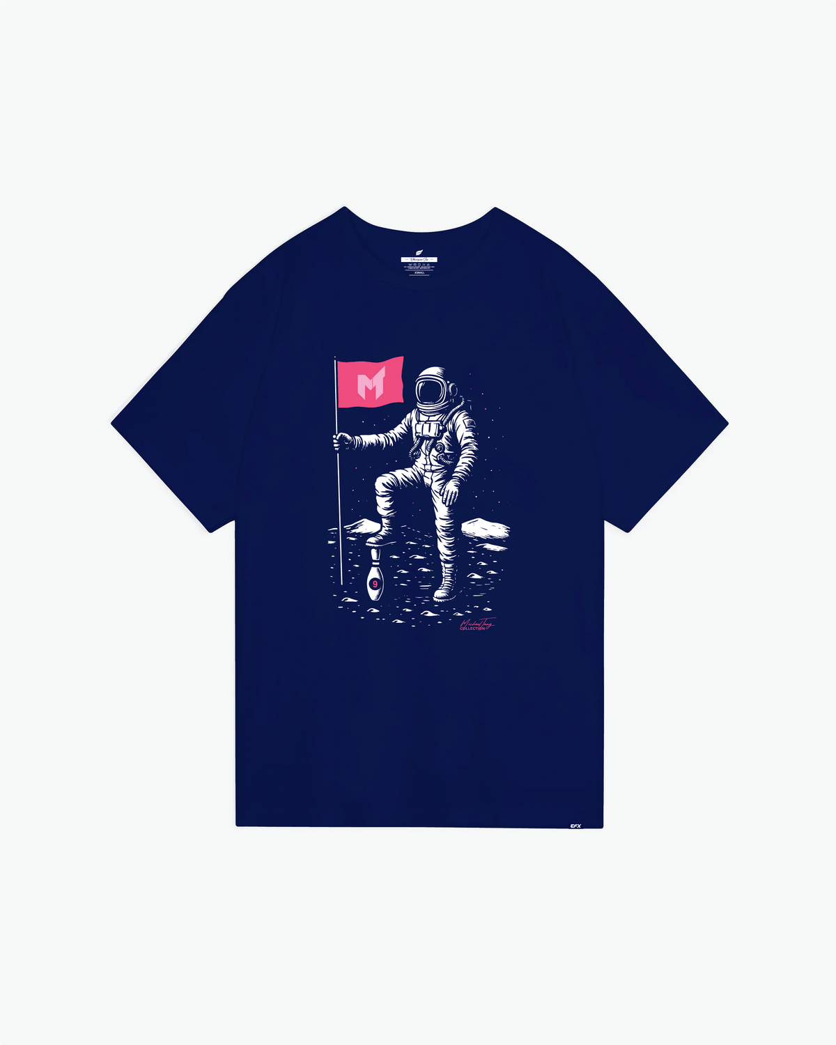 SPACE 9 - FIRST LANDING NAVY TEE