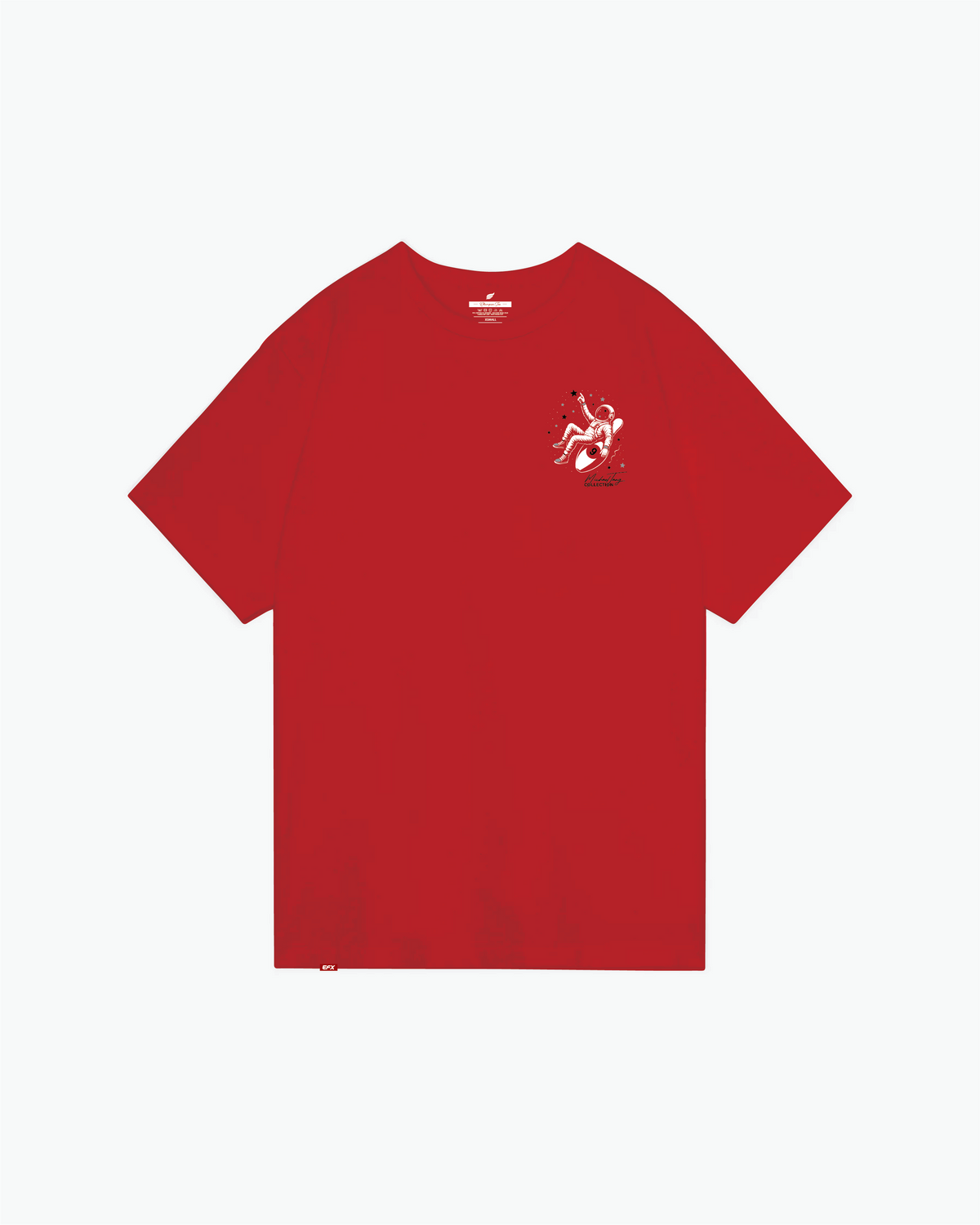 SPACE 9 - COSMIC FLOAT RED TEE