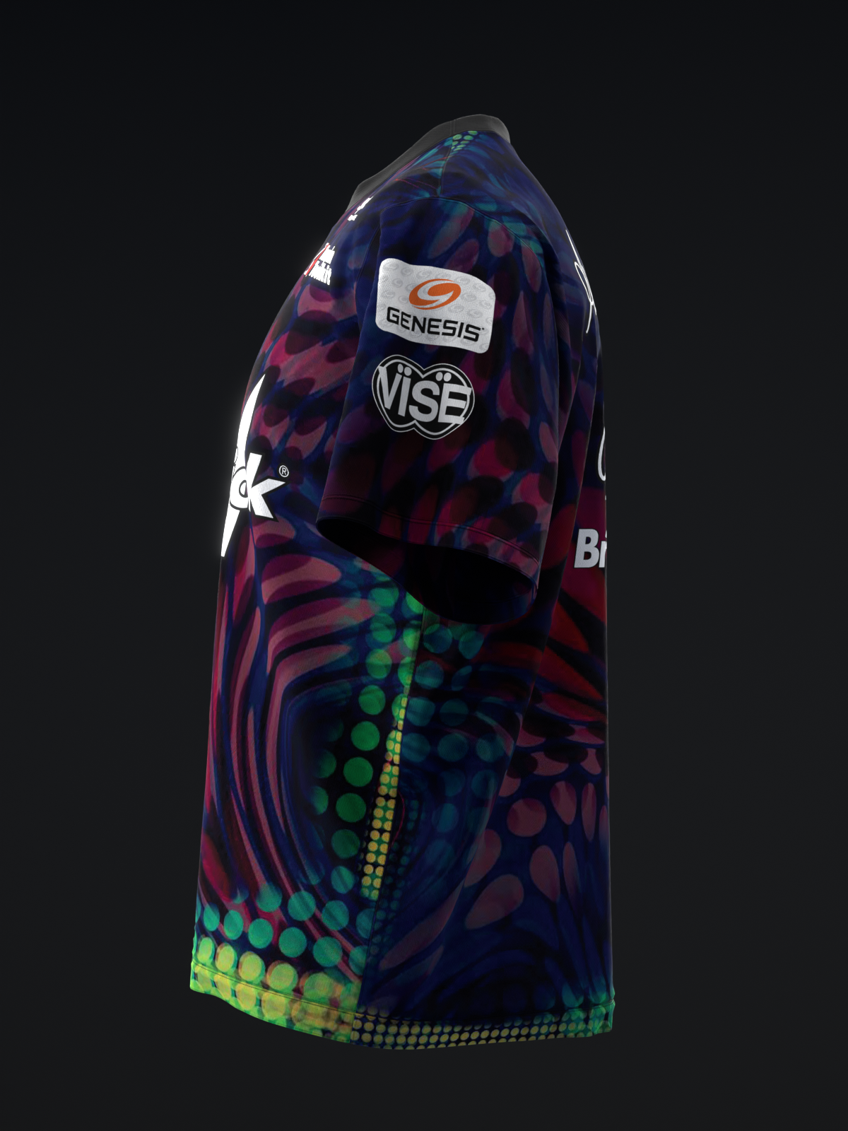 ASHLY GALANTE 2025 - OIL SPILL - BOWLING JERSEY