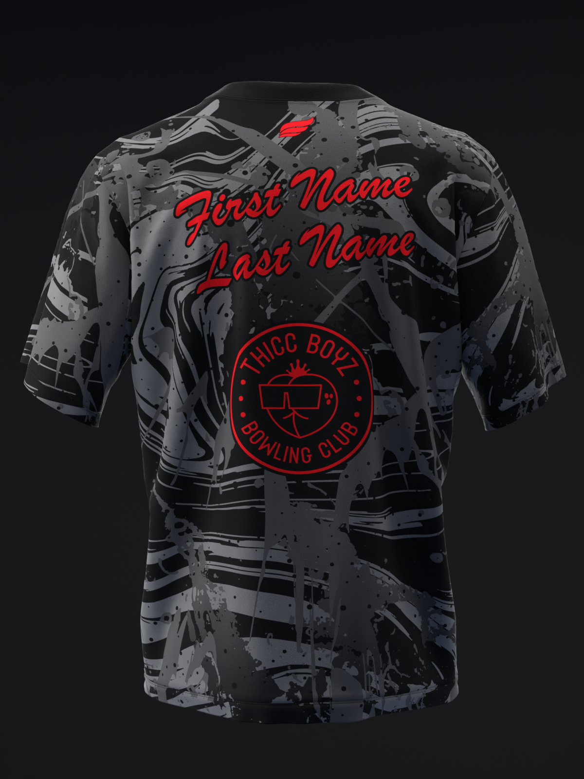 TBBC STORM - TROPICAL SURGE MIDNIGHT PEARL - BOWLING JERSEY