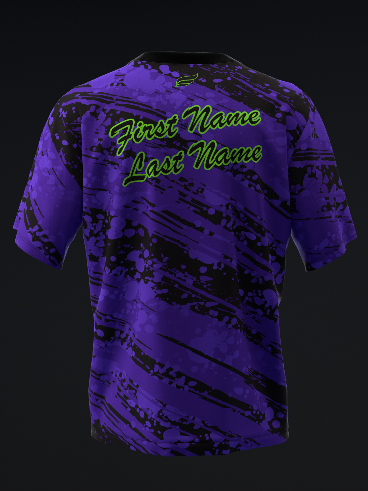 BRUNSWICK - CROWN 78U NEON - BOWLING JERSEY