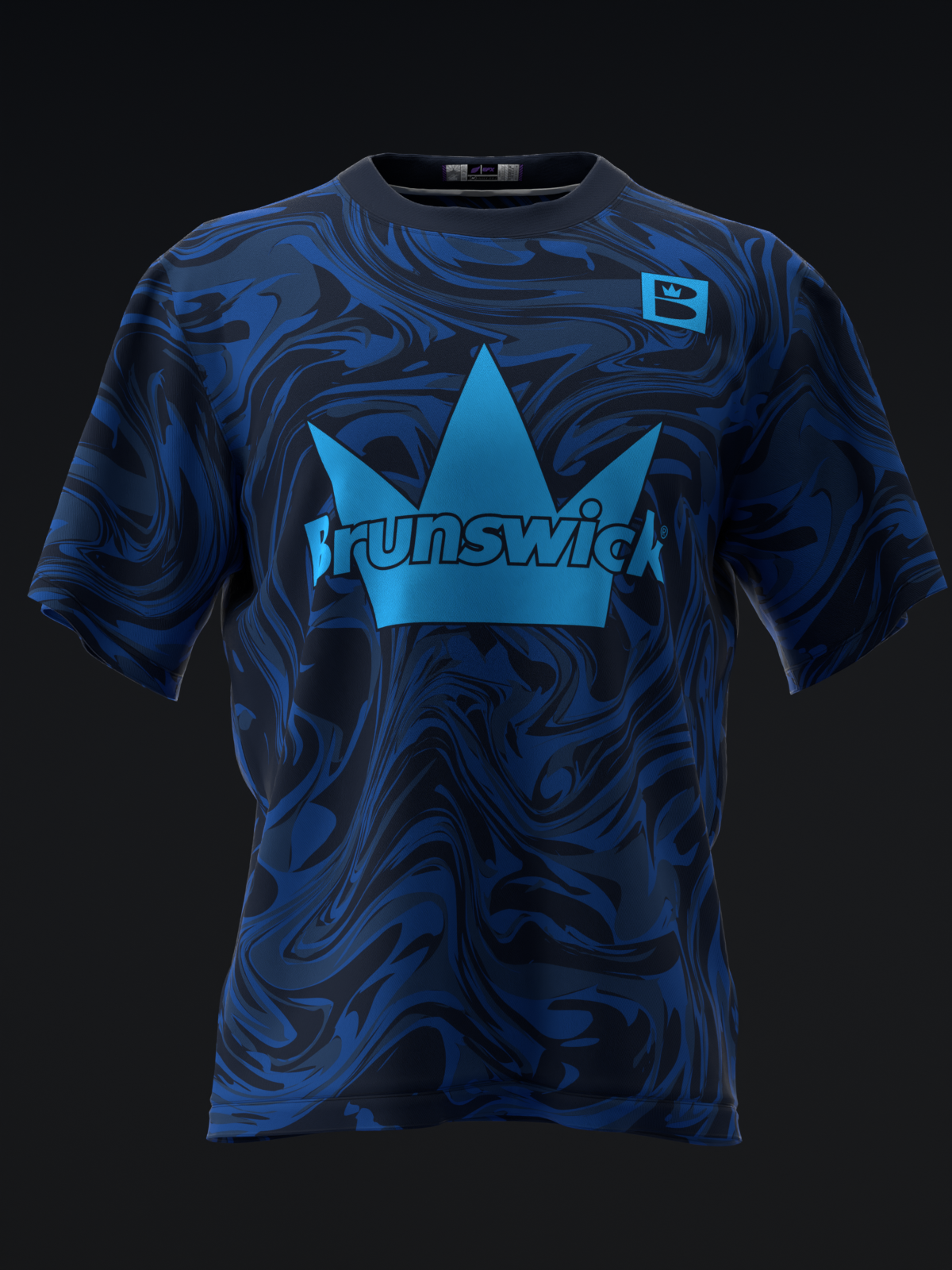 BRUNSWICK - CROWN VICTORY - BOWLING JERSEY