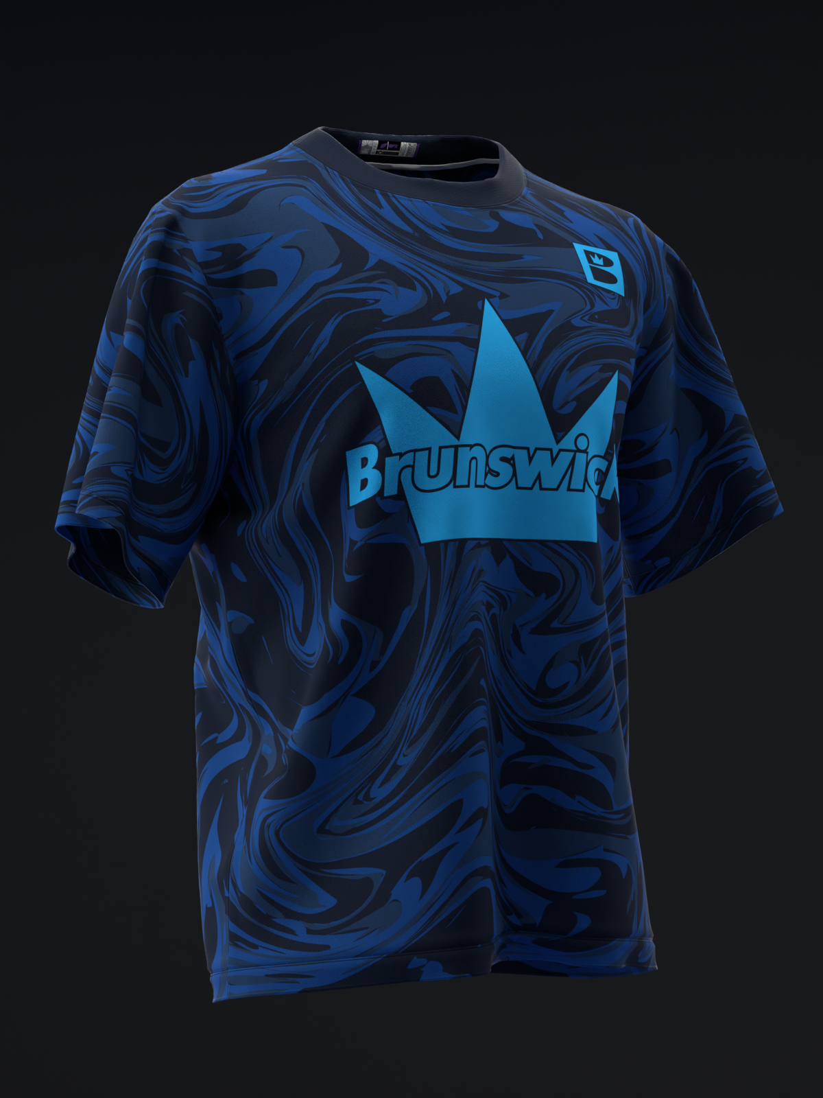 BRUNSWICK - CROWN VICTORY - BOWLING JERSEY