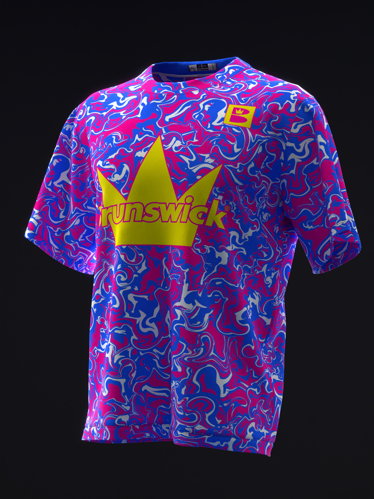 BRUNSWICK - INFINITY QUEST NEON - BOWLING JERSEY