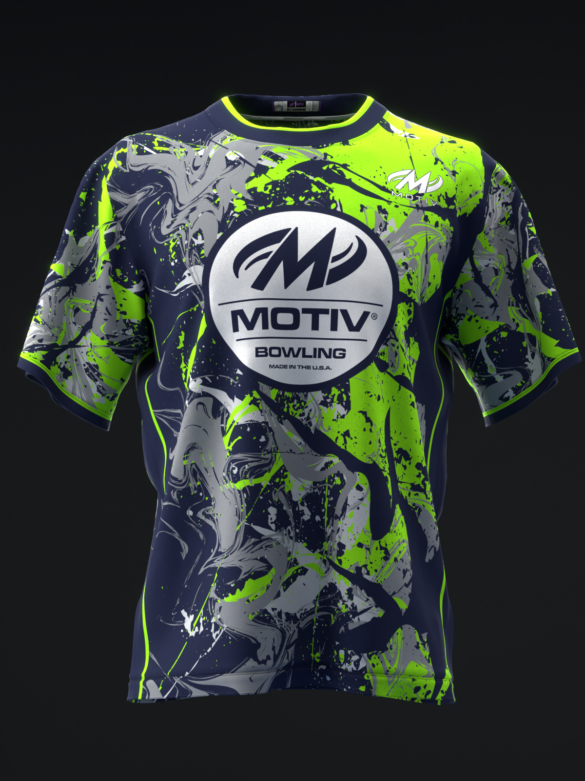 MOTIV - NEON STEEL FORGE - BOWLING JERSEY
