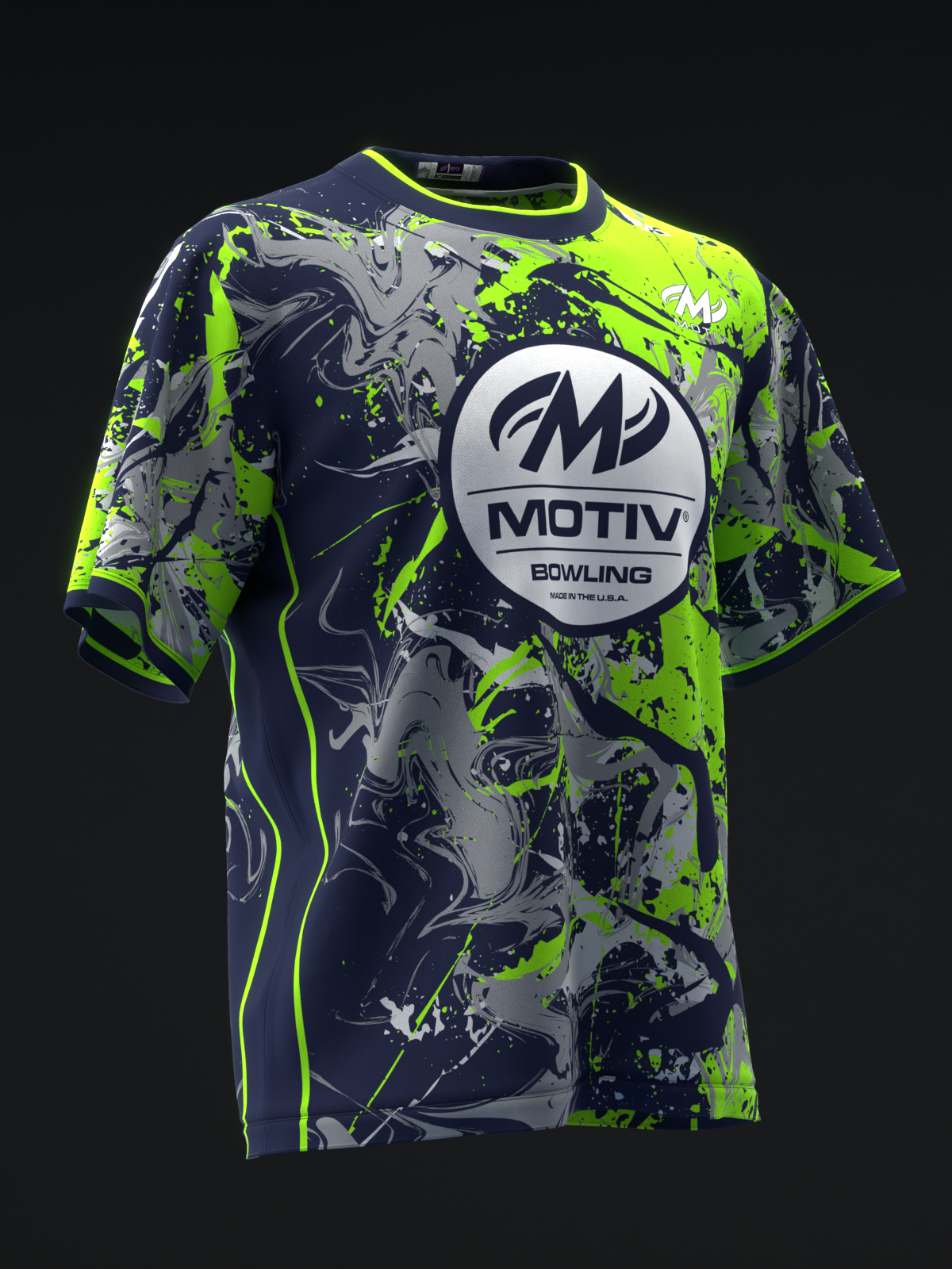 MOTIV - NEON STEEL FORGE - BOWLING JERSEY