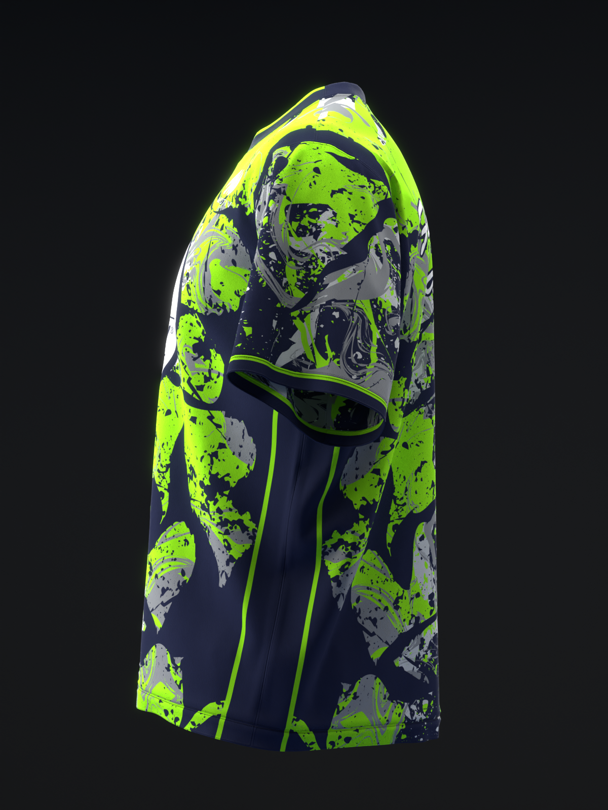 MOTIV - NEON STEEL FORGE - BOWLING JERSEY