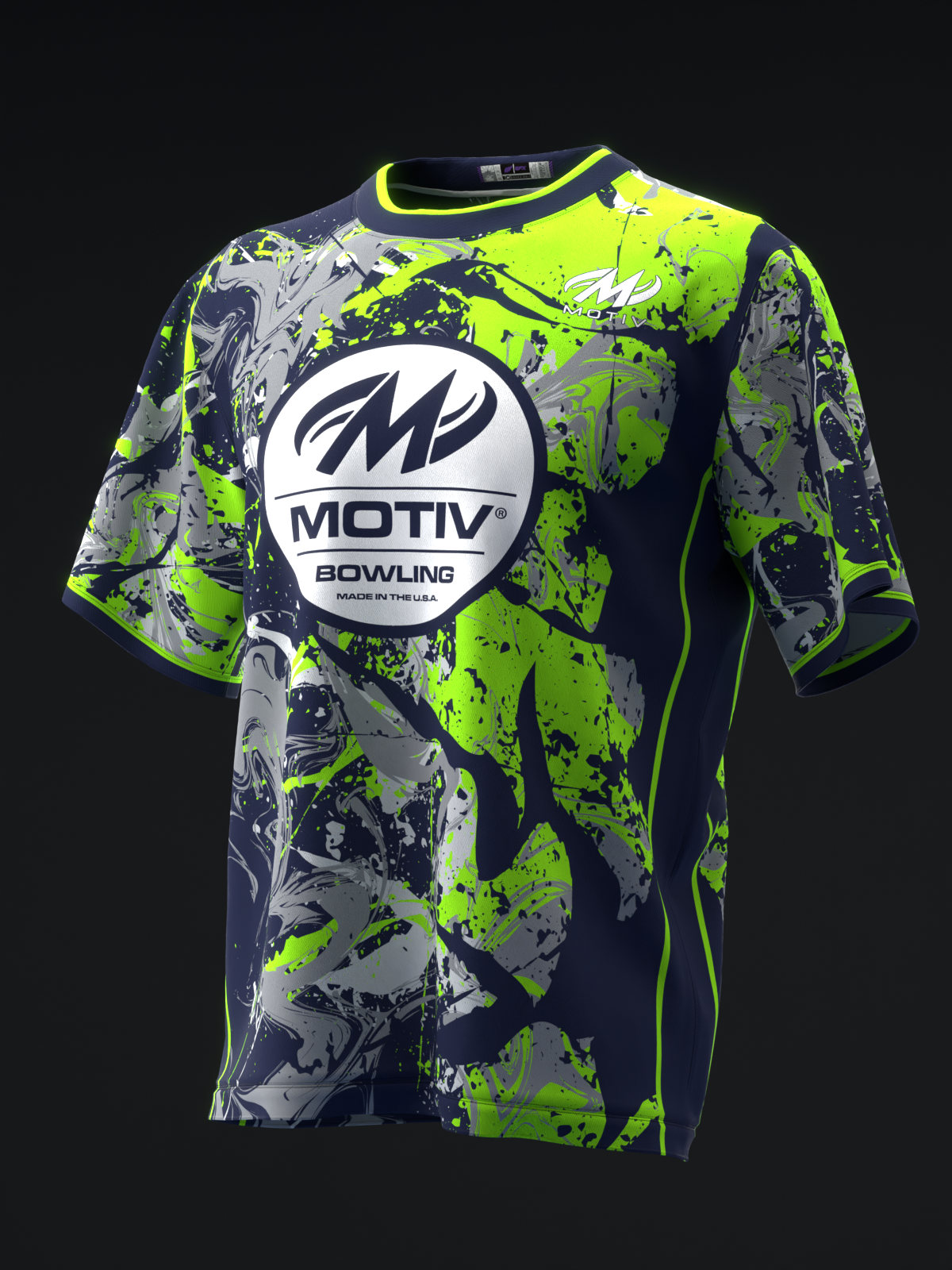 MOTIV - NEON STEEL FORGE - BOWLING JERSEY