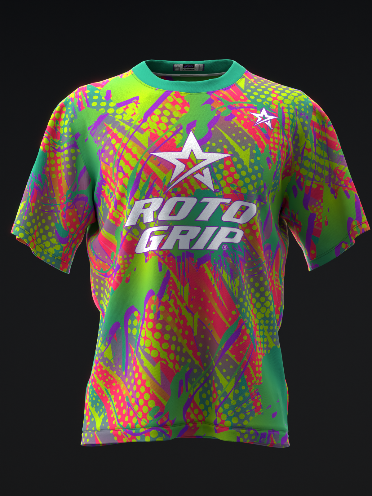 ROTO GRIP - HUSTLE GLOW NEON - BOWLING JERSEY