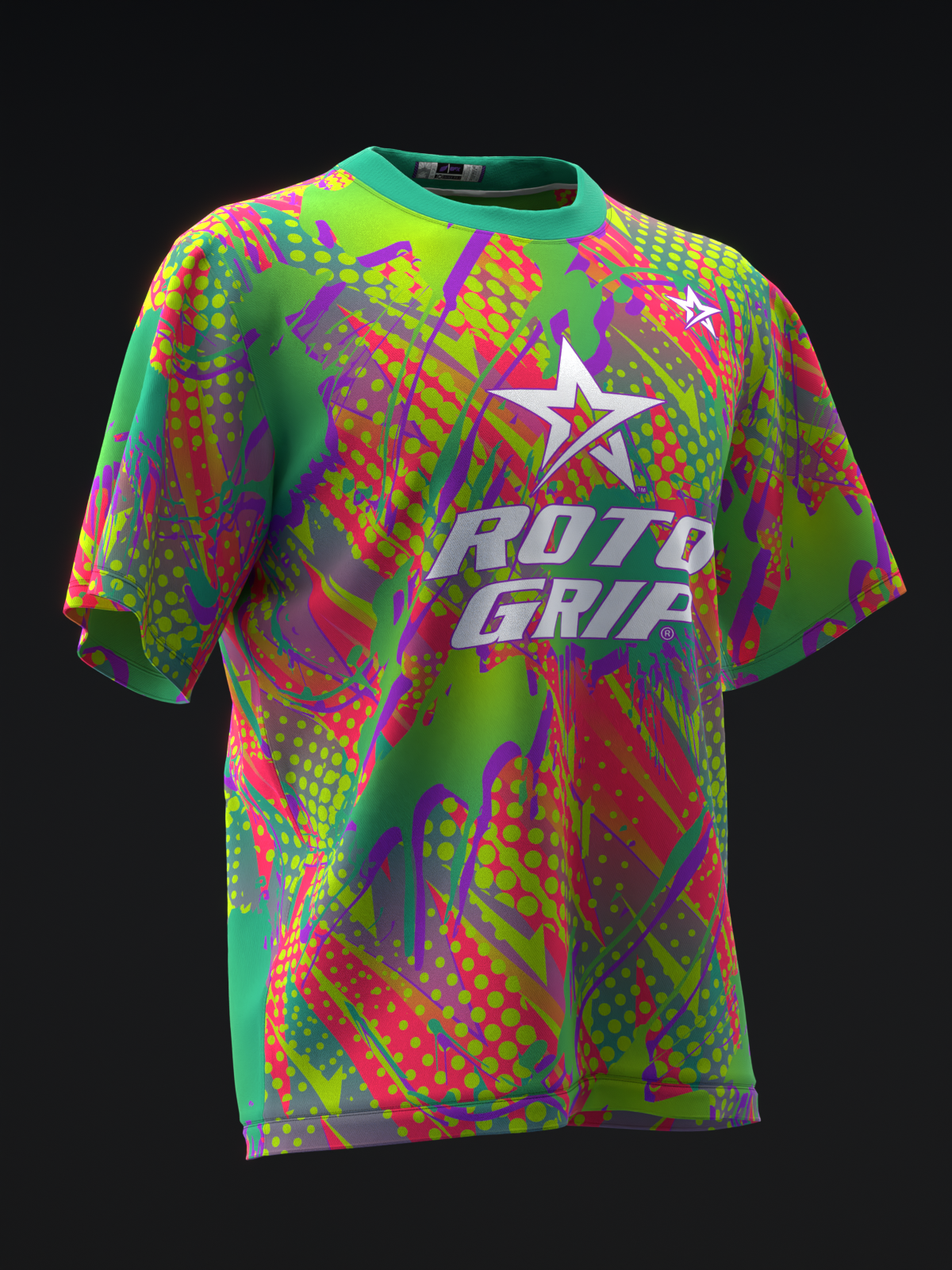 ROTO GRIP - HUSTLE GLOW NEON - BOWLING JERSEY