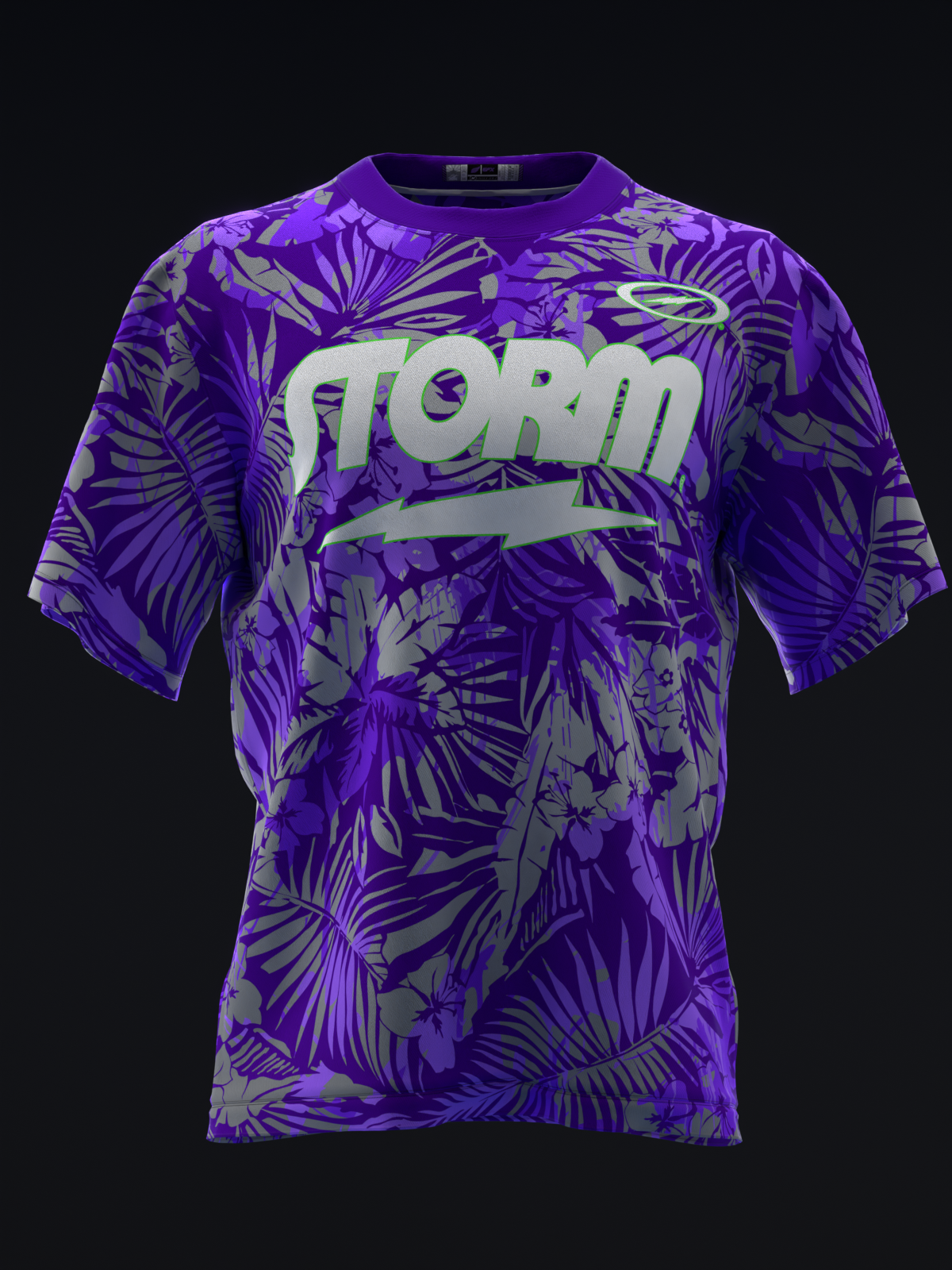 STORM - TROPICAL SURGE PEARL SP NEON - BOWLING JERSEY