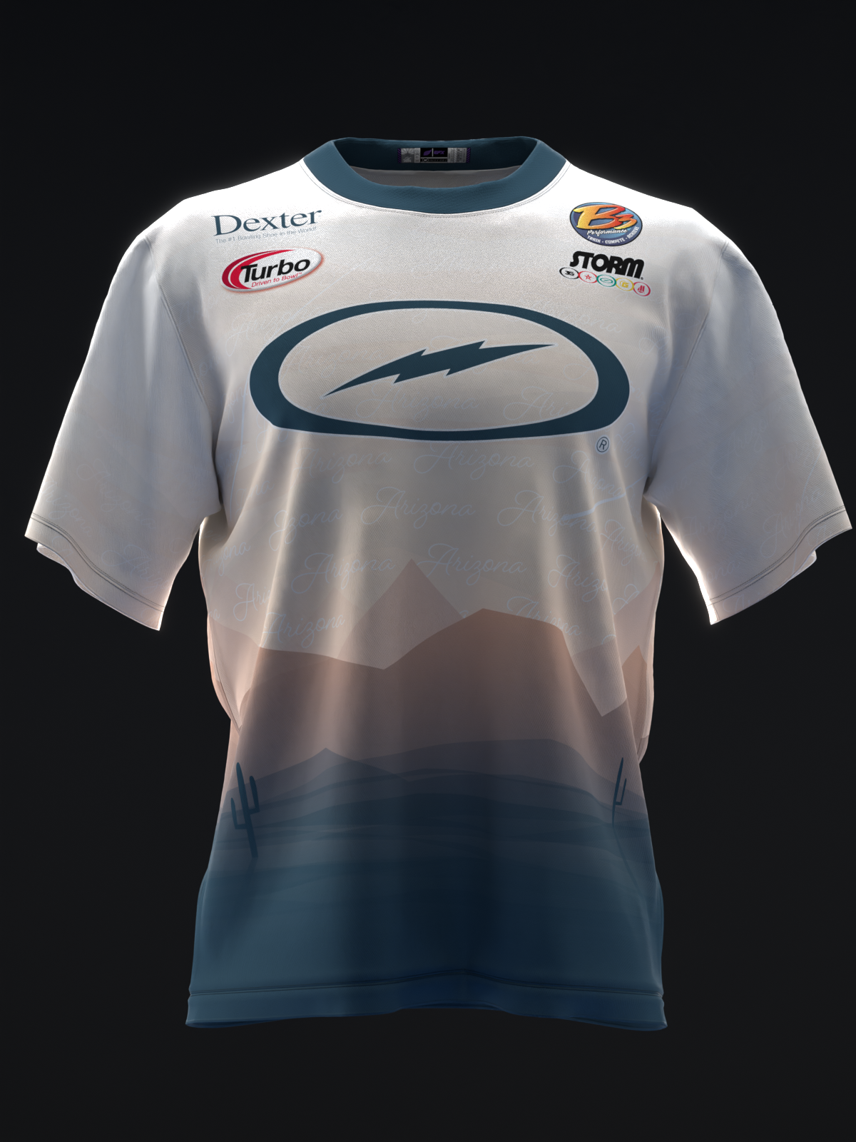 BRYANNA COTE 2025 - AZ SUNSET TB - BOWLING JERSEY