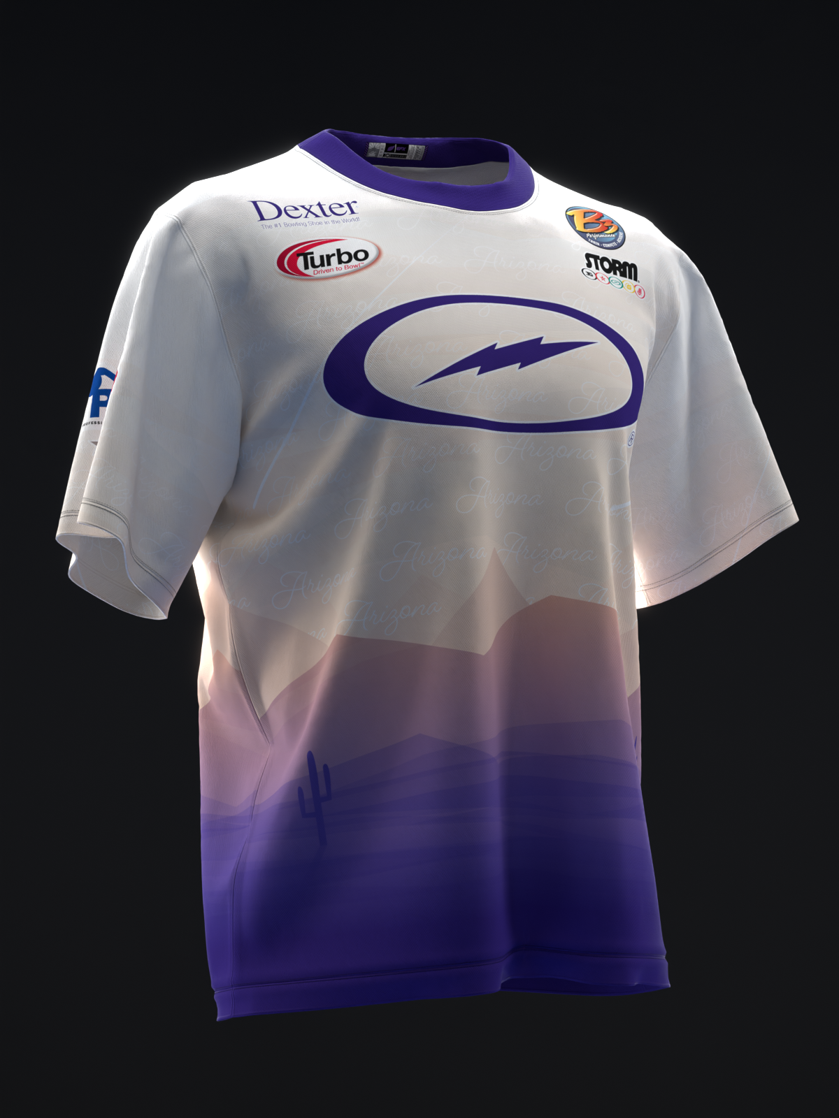 BRYANNA COTE 2025 - AZ SUNSET TP  - BOWLING JERSEY