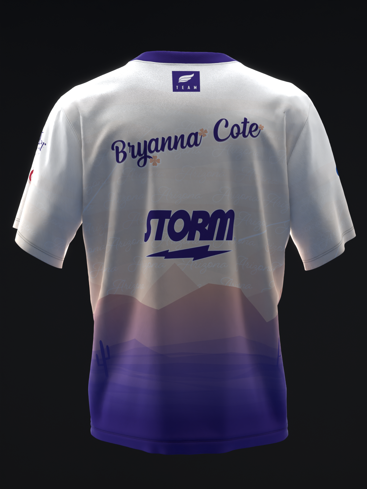 BRYANNA COTE 2025 - AZ SUNSET TP  - BOWLING JERSEY