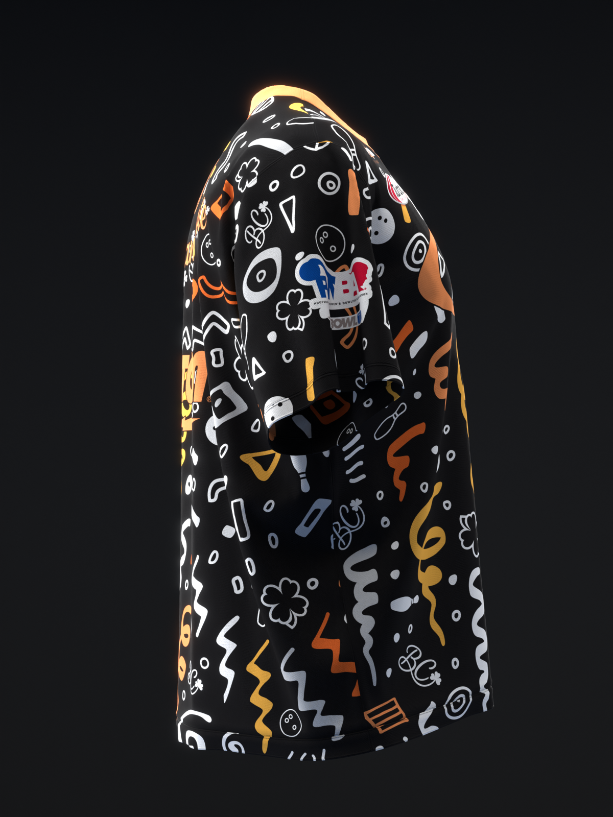 BRYANNA COTE 2025 - COLLAGE OB - BOWLING JERSEY