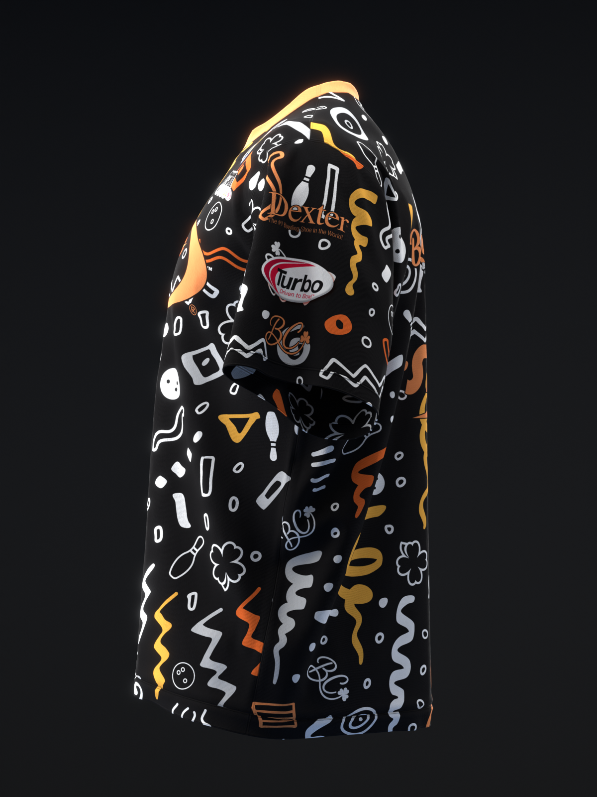 BRYANNA COTE 2025 - COLLAGE OB - BOWLING JERSEY