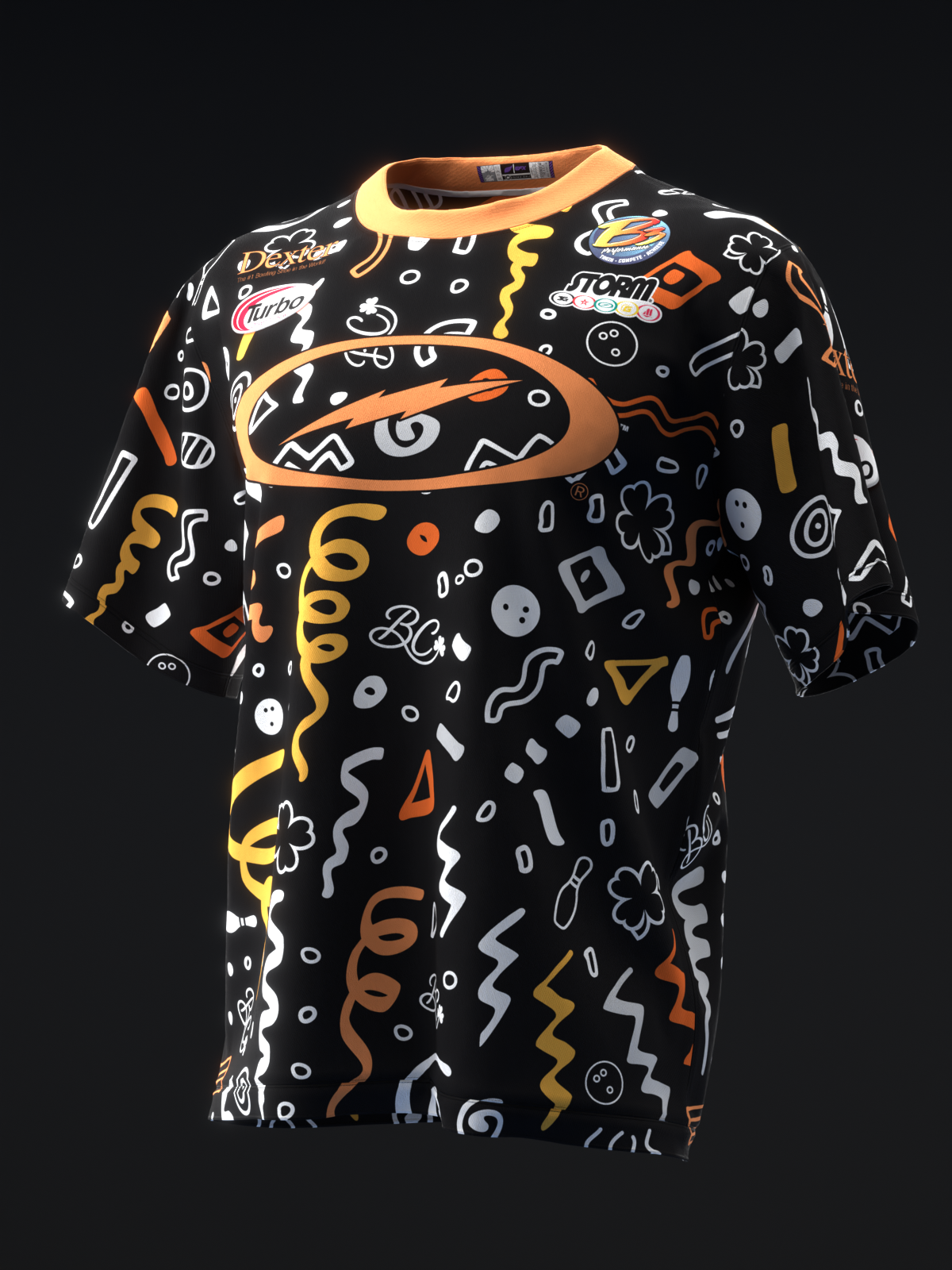 BRYANNA COTE 2025 - COLLAGE OB - BOWLING JERSEY