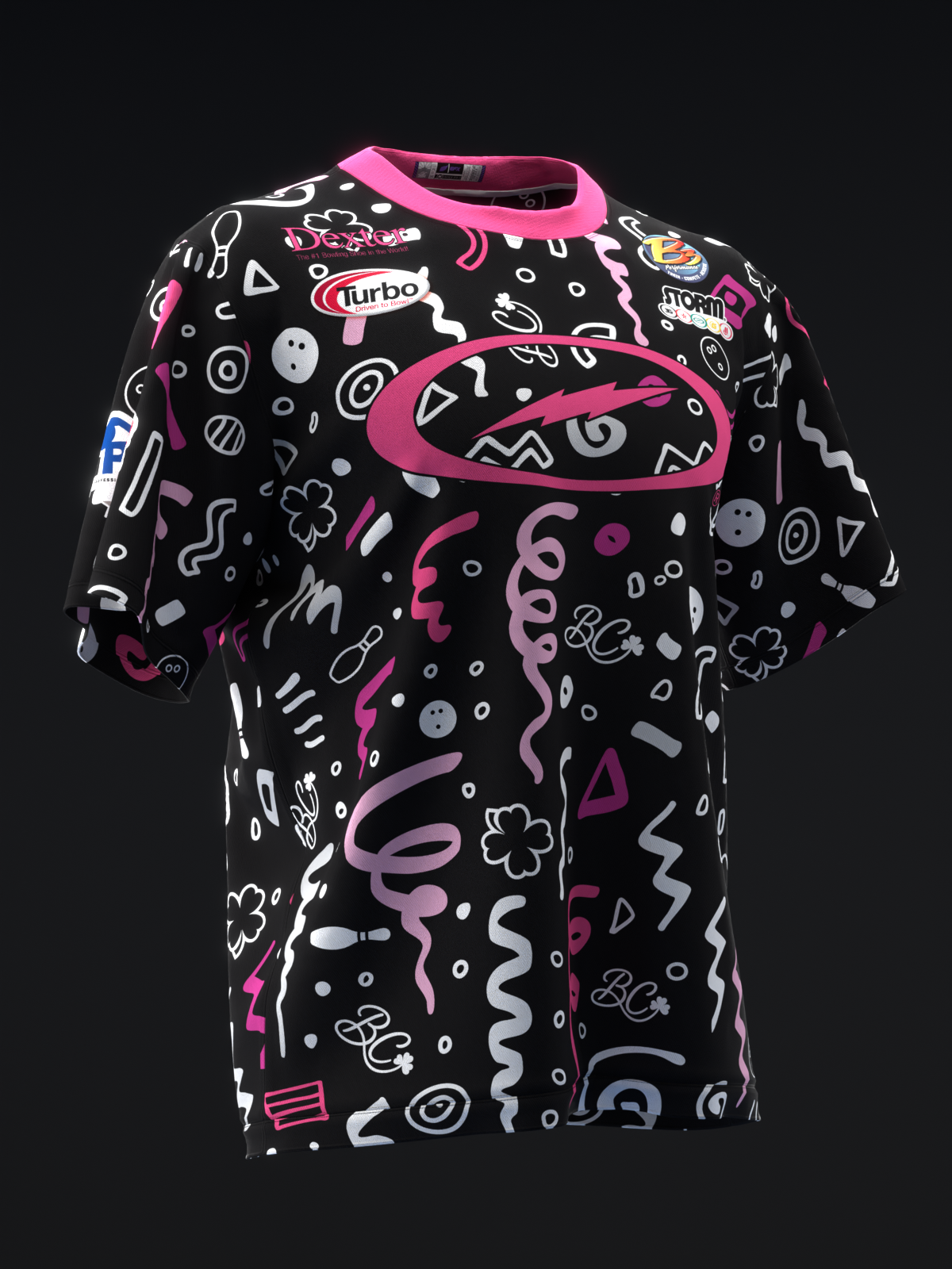 BRYANNA COTE 2025 - COLLAGE PB - BOWLING JERSEY