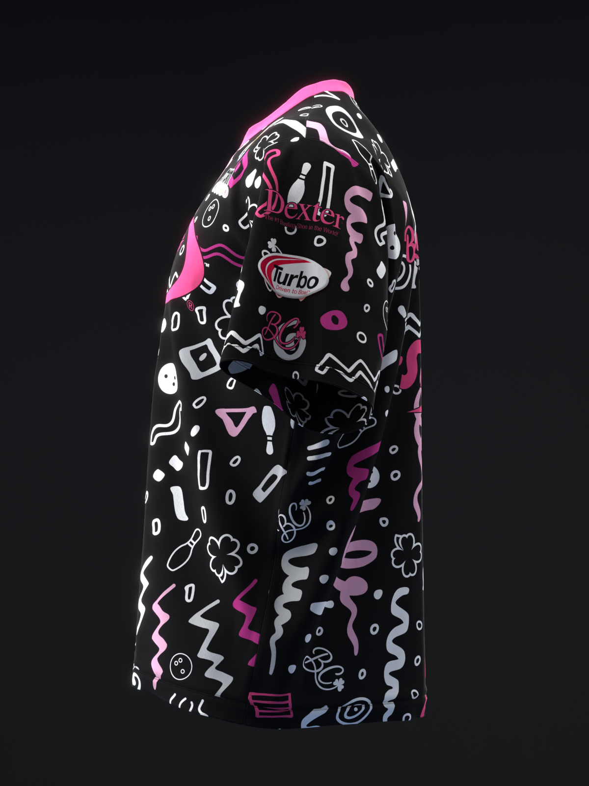 BRYANNA COTE 2025 - COLLAGE PB - BOWLING JERSEY