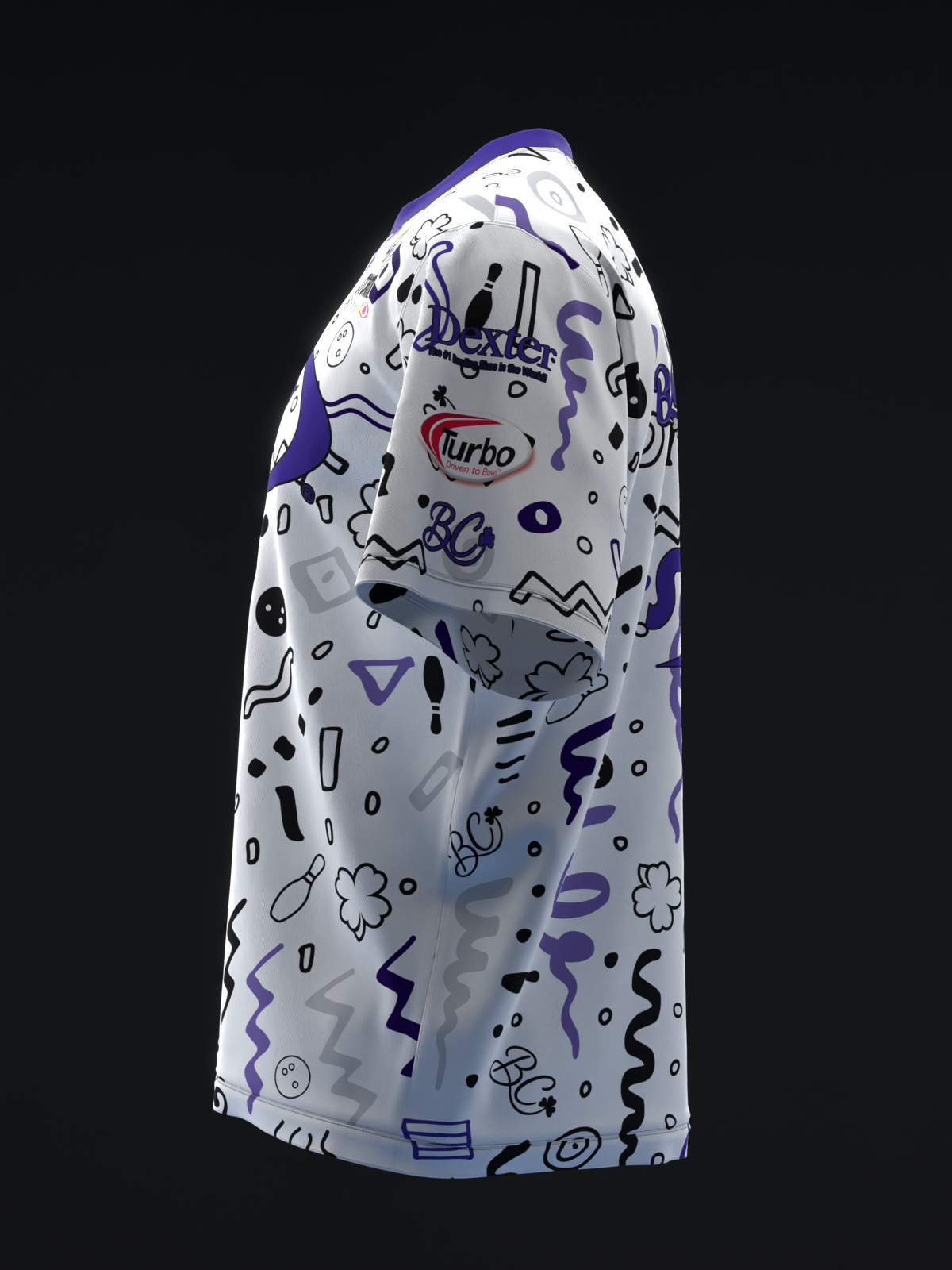 BRYANNA COTE 2025 - COLLAGE PW - BOWLING JERSEY