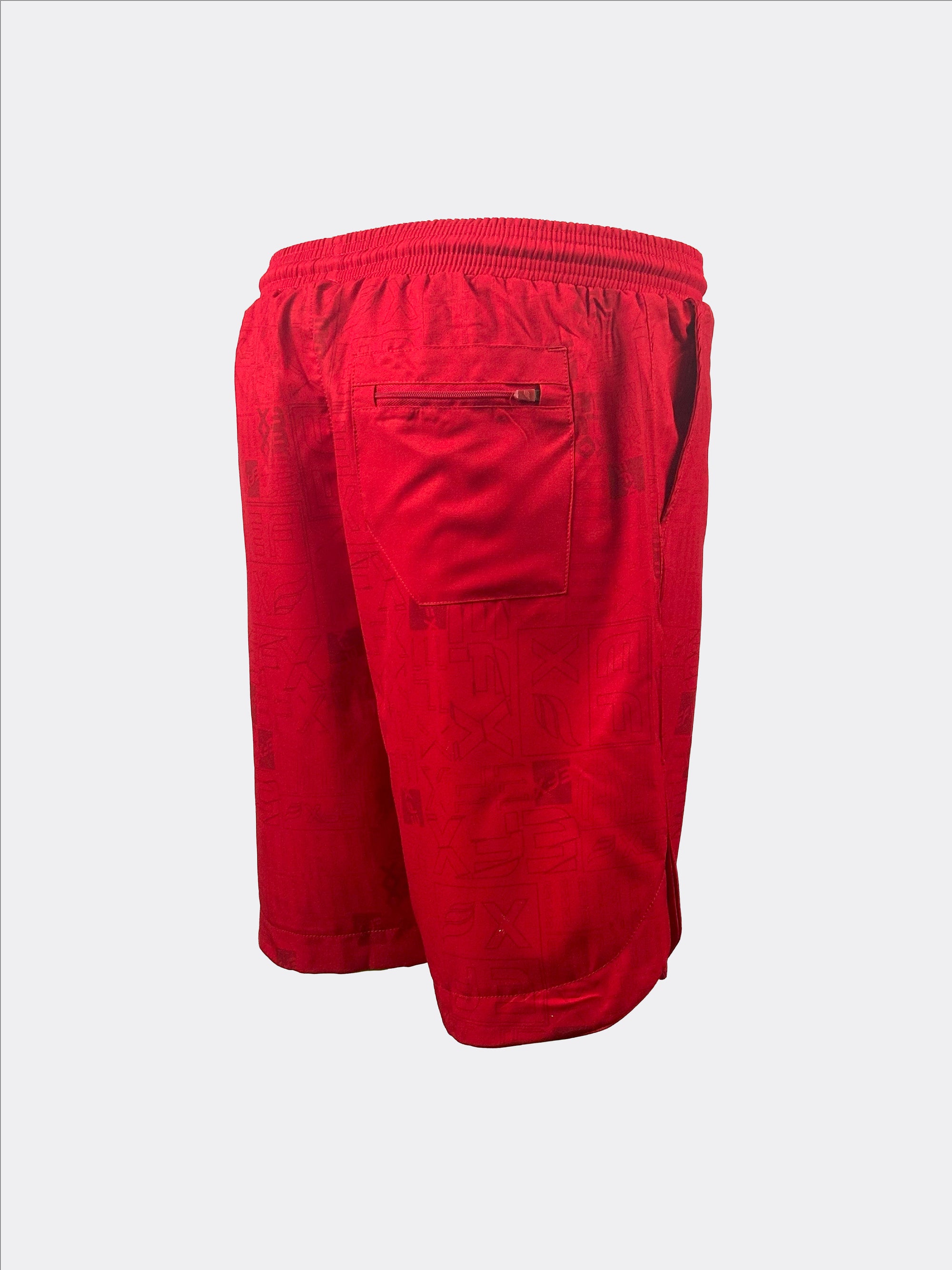 LEGEND SHORTS - COLLAGE RED