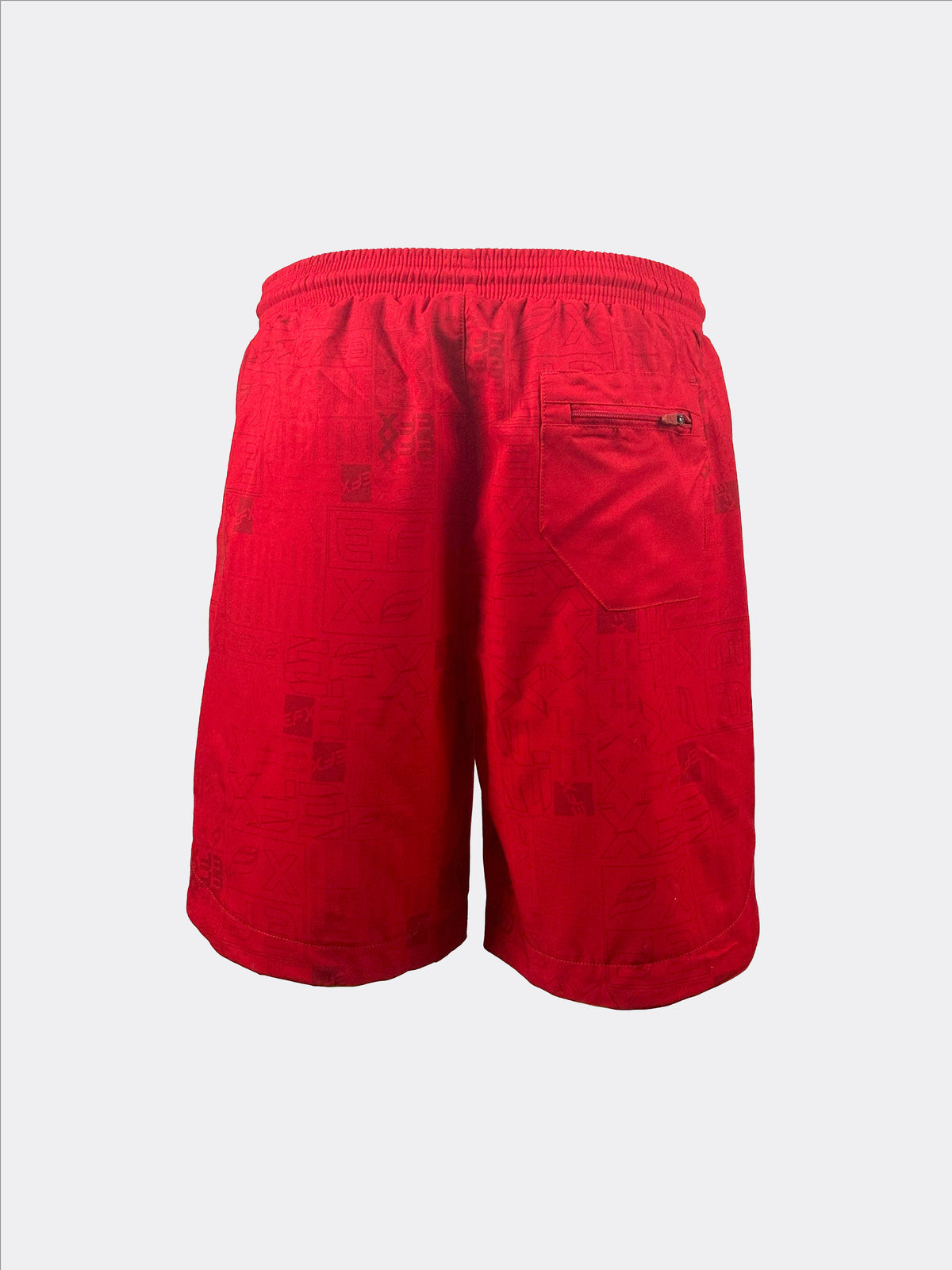 LEGEND SHORTS - COLLAGE RED