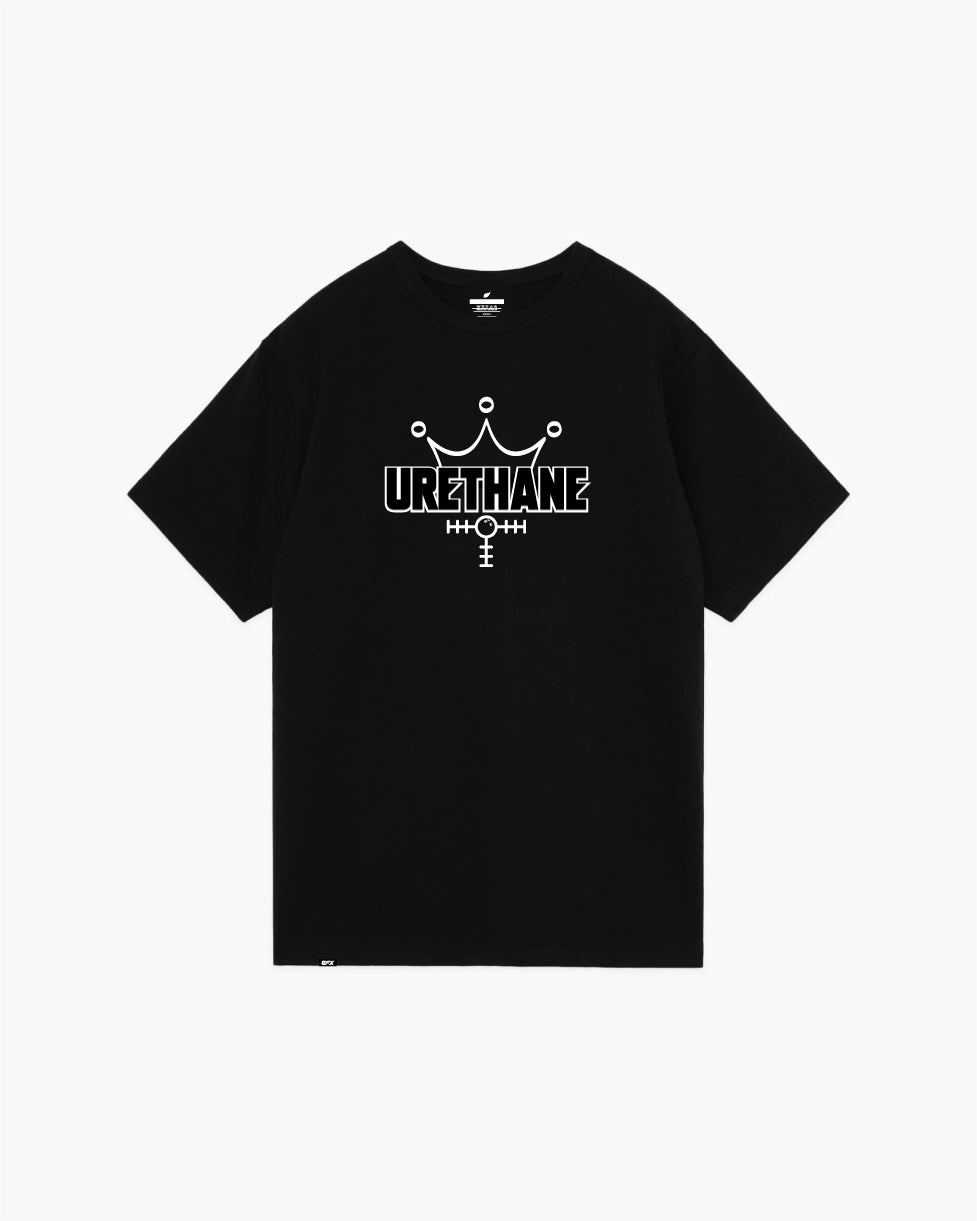 Crowned Urethane - Black - Champion Tee