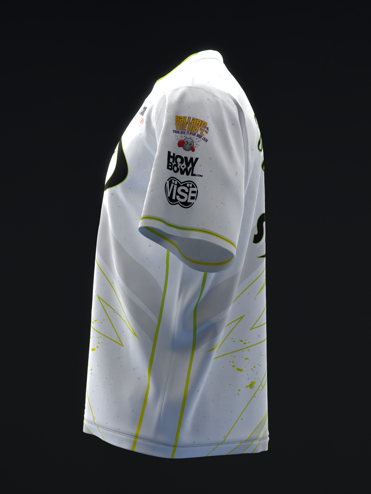 DARREN TANG 2025 - LIGHTNING LEMON LIME - BOWLING JERSEY