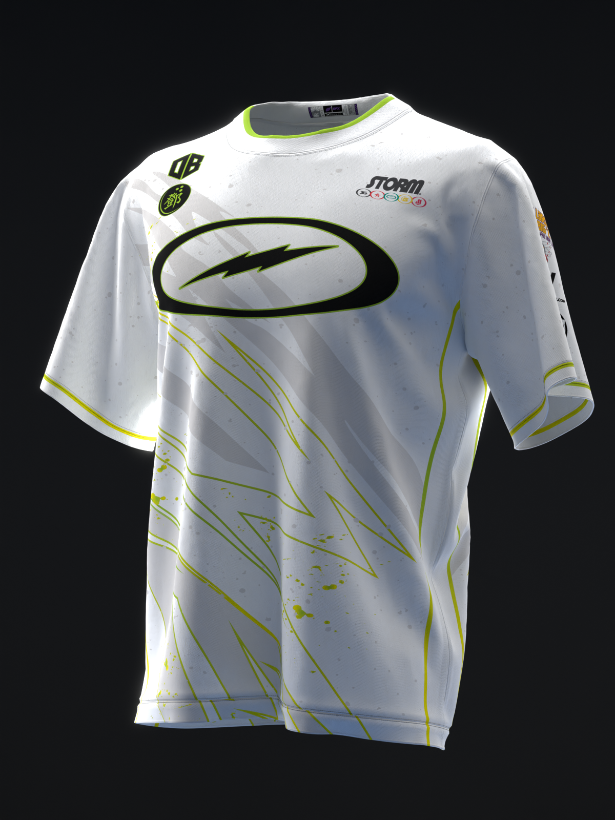 Darren Tang 2025 - Lightning Lemon Lime - Bowling Jersey