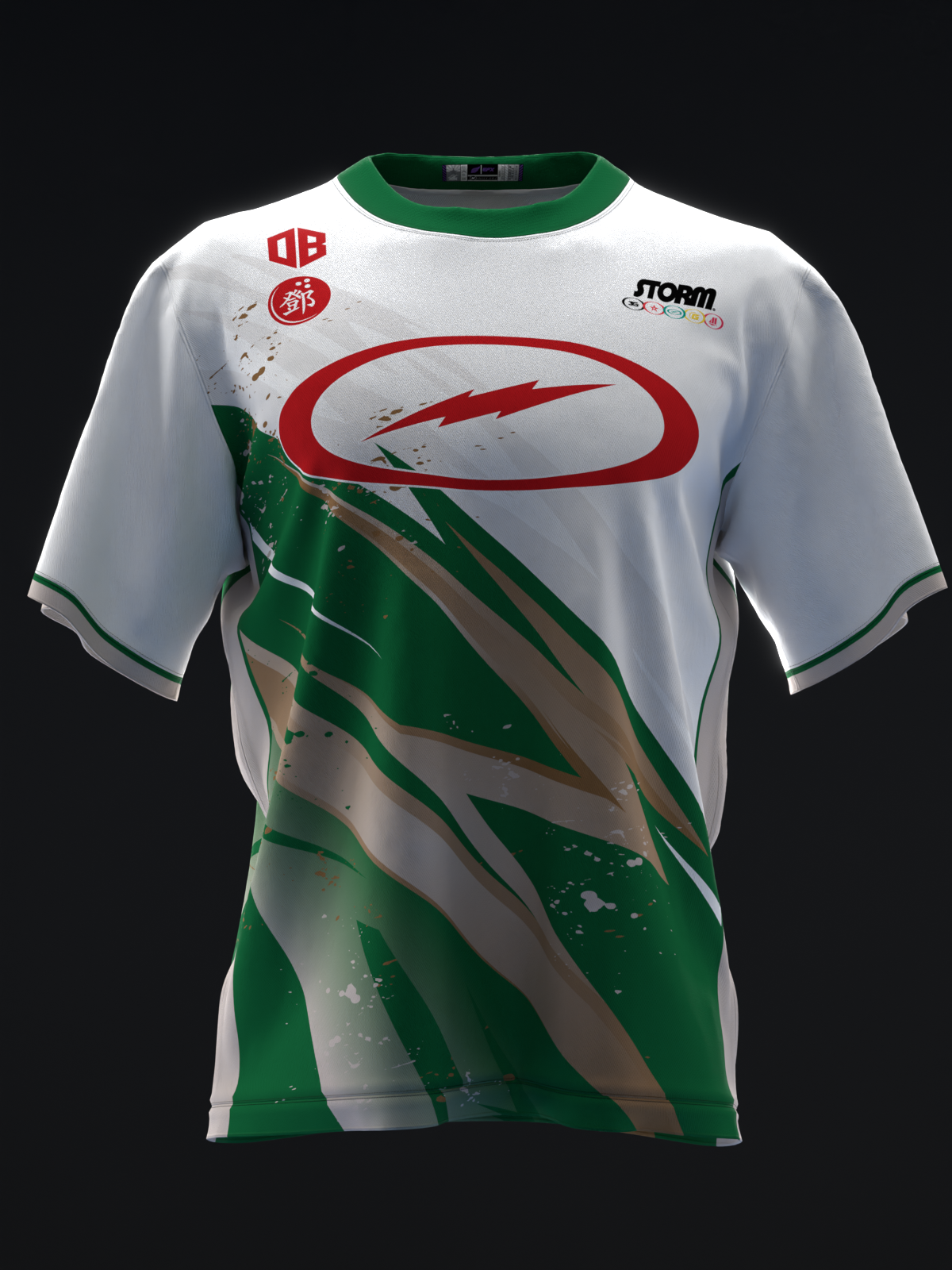 Darren Tang 2025 - Lightning Pine Green - Bowling Jersey