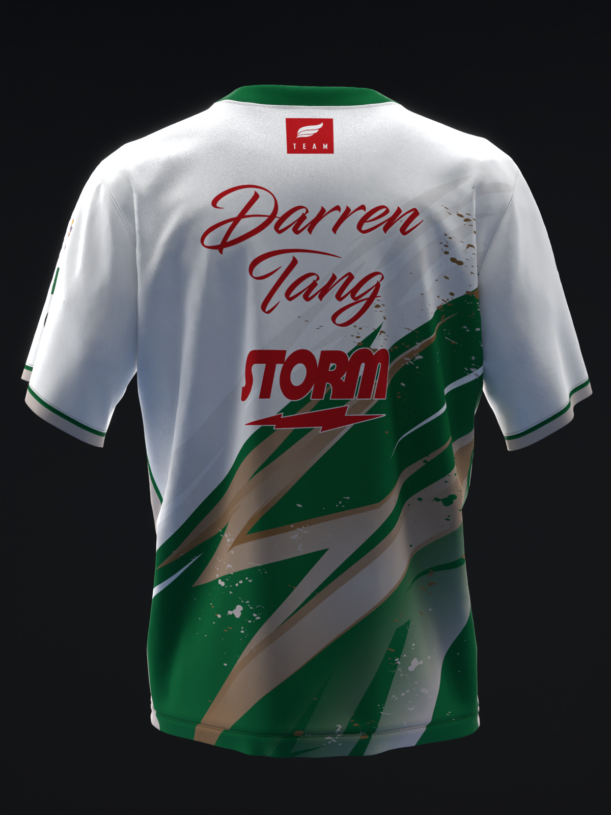 Darren Tang 2025 - Lightning Pine Green - Bowling Jersey