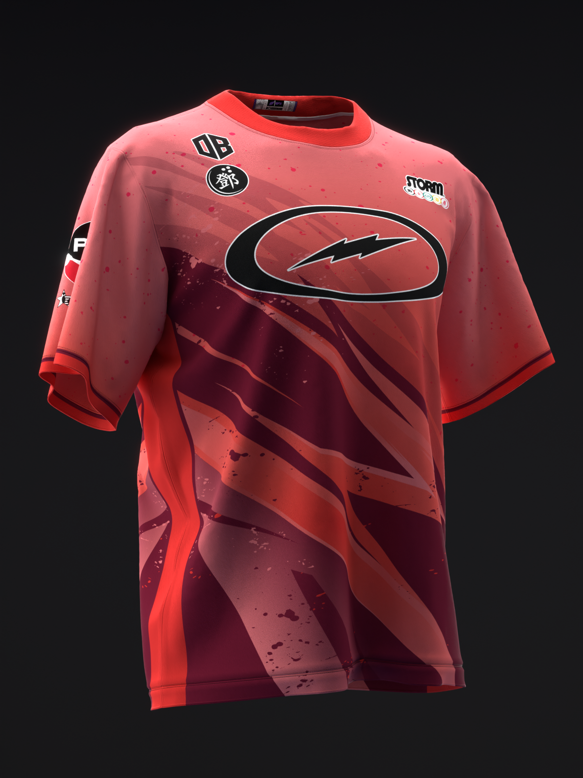 Darren Tang 2025 - Lightning Red Lobster - Bowling Jersey