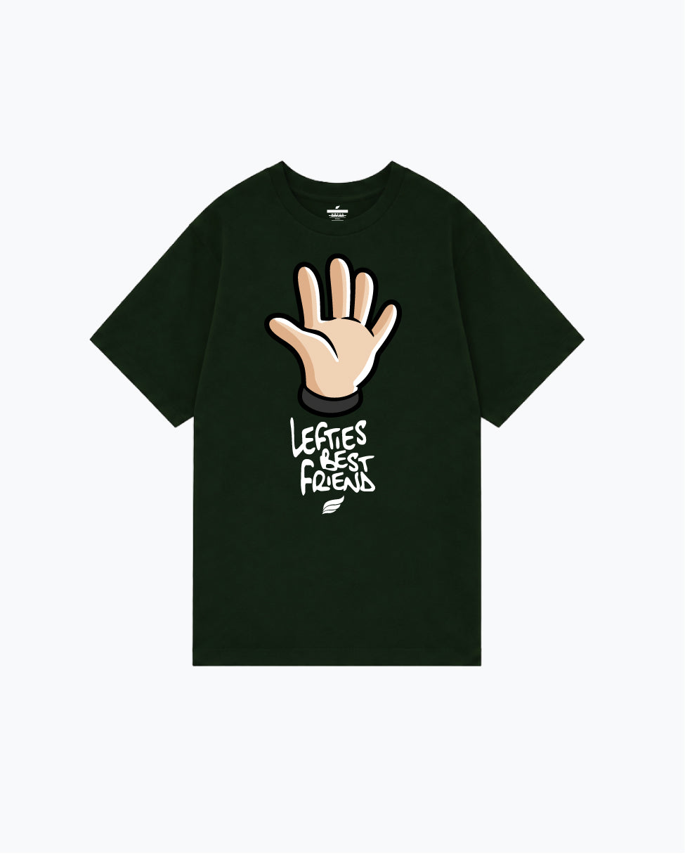 Lefties Best Friend - Forest Green - Champion Tee