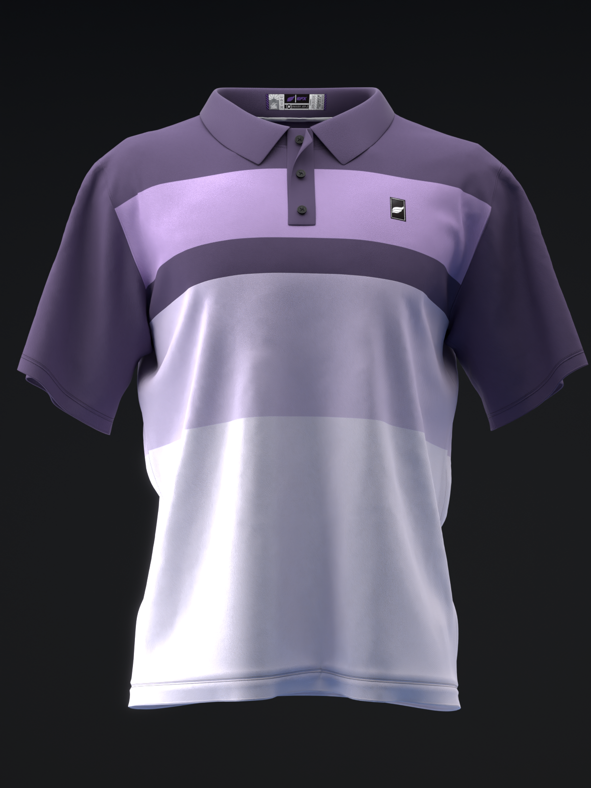 FAIRWAYS - ADVANTAGE - PURPLE - BOWLING POLO