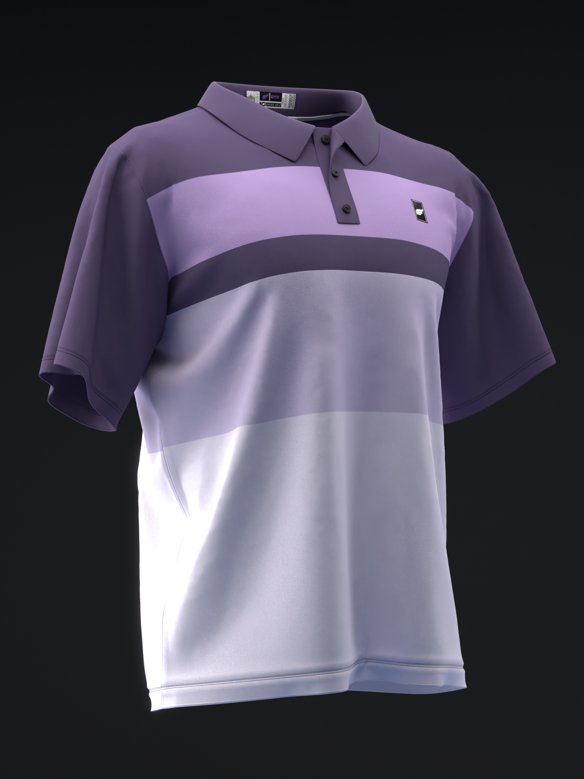 FAIRWAYS - ADVANTAGE - PURPLE - BOWLING POLO