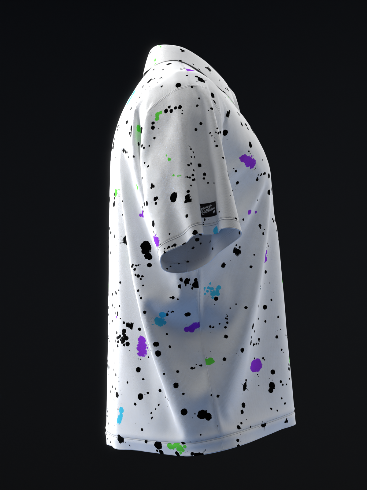 FAIRWAYS - SPLATTER - NEON HULK - BOWLING POLO