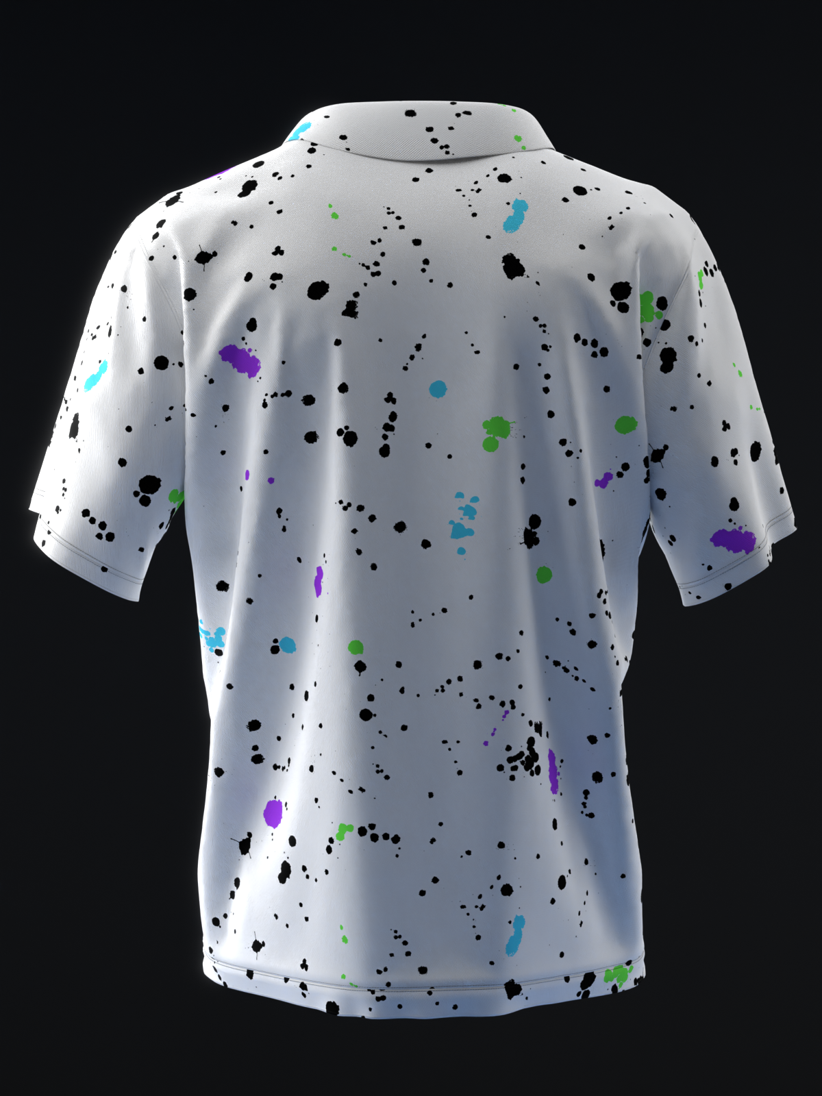 FAIRWAYS - SPLATTER - NEON HULK - BOWLING POLO