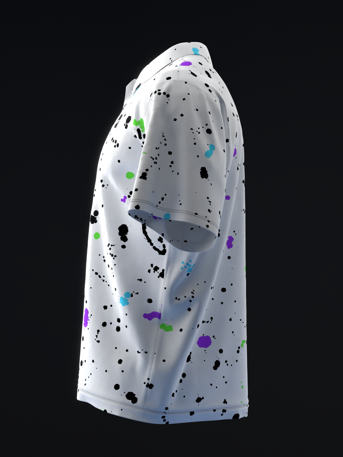 FAIRWAYS - SPLATTER - NEON HULK - BOWLING POLO