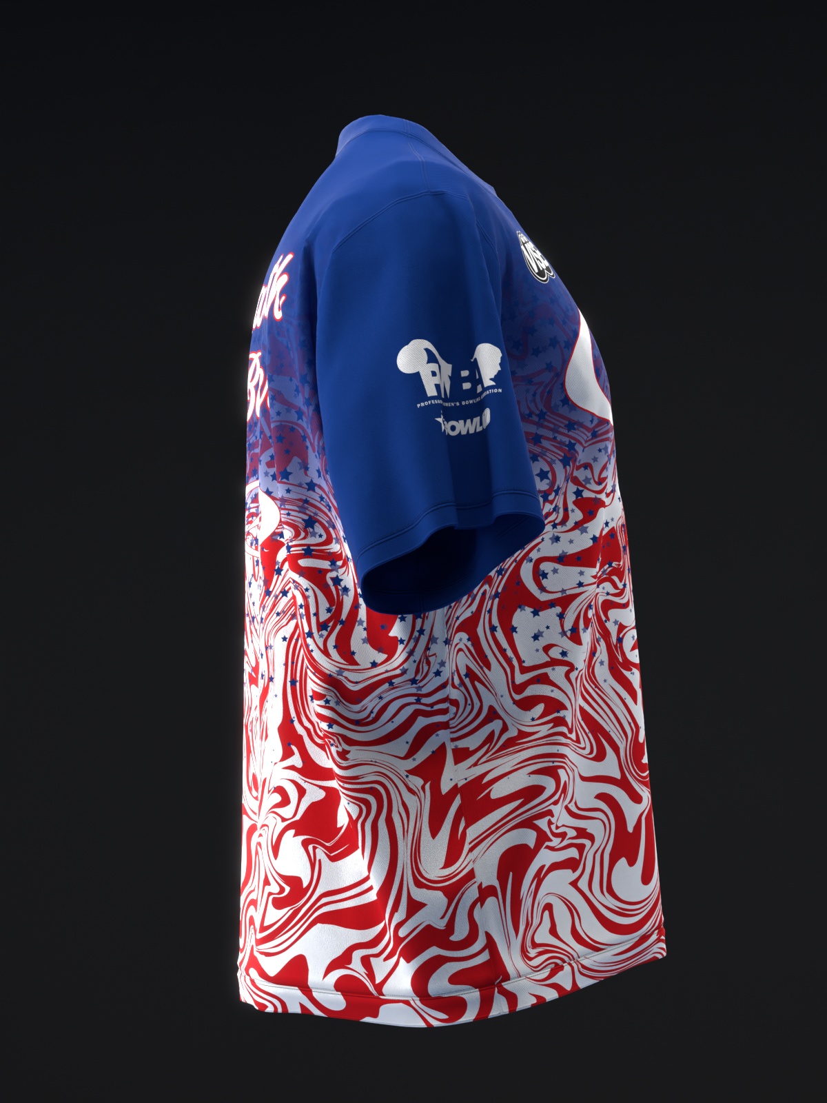 Maribeth Baker 2024 - Falling Stars - Bowling Jersey