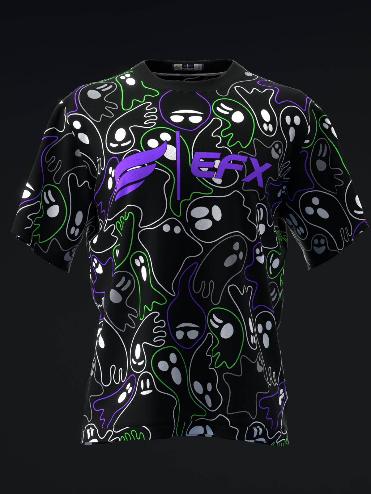 NEON GHOSTS - BOWLING JERSEY